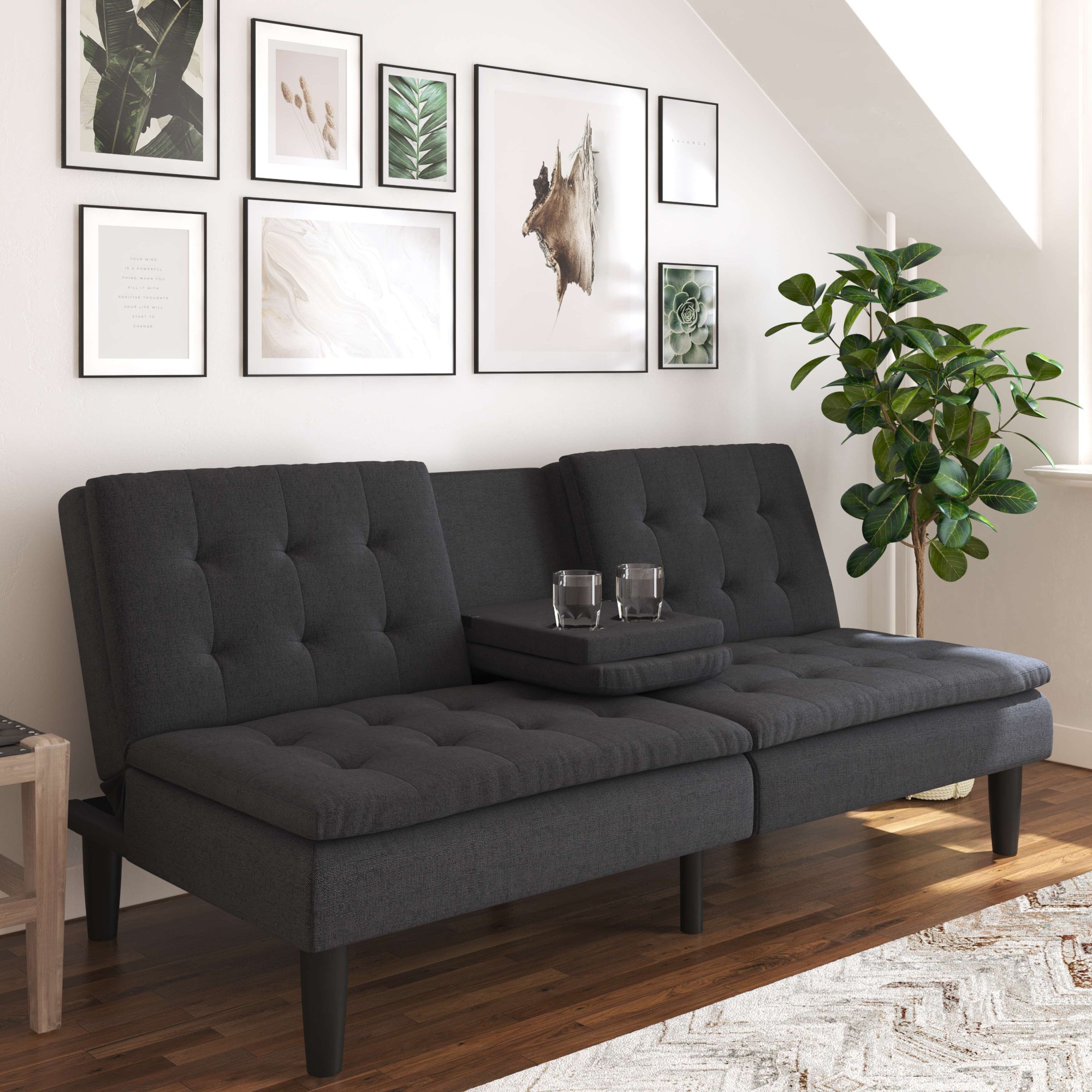 Dorel Home Schlafsofa "MAINE, Kinosofa mit Relax- und Bettfunktion, 2 Geträ günstig online kaufen