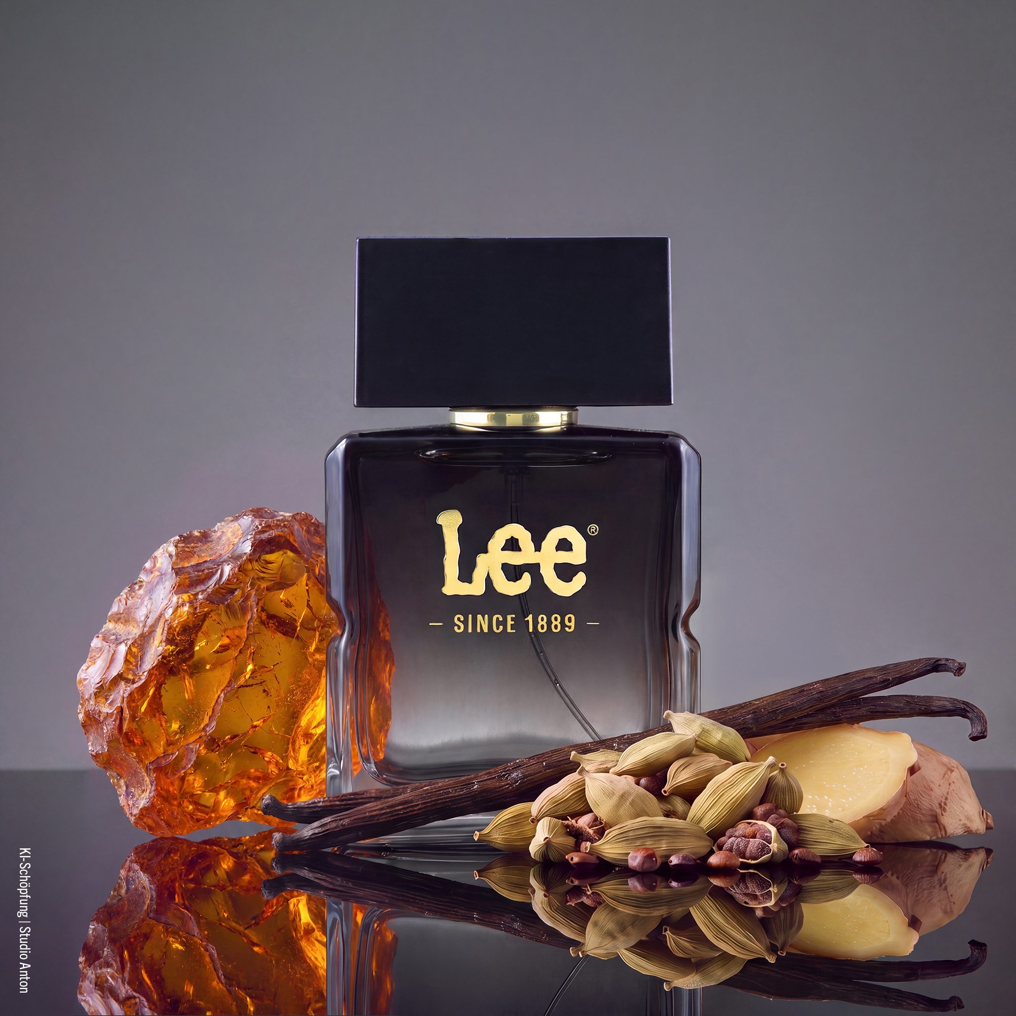 Lee® Eau de Toilette »Urban Black« für Herren, flüssige Form, einfache Anwendung, 50 ml Inhalt