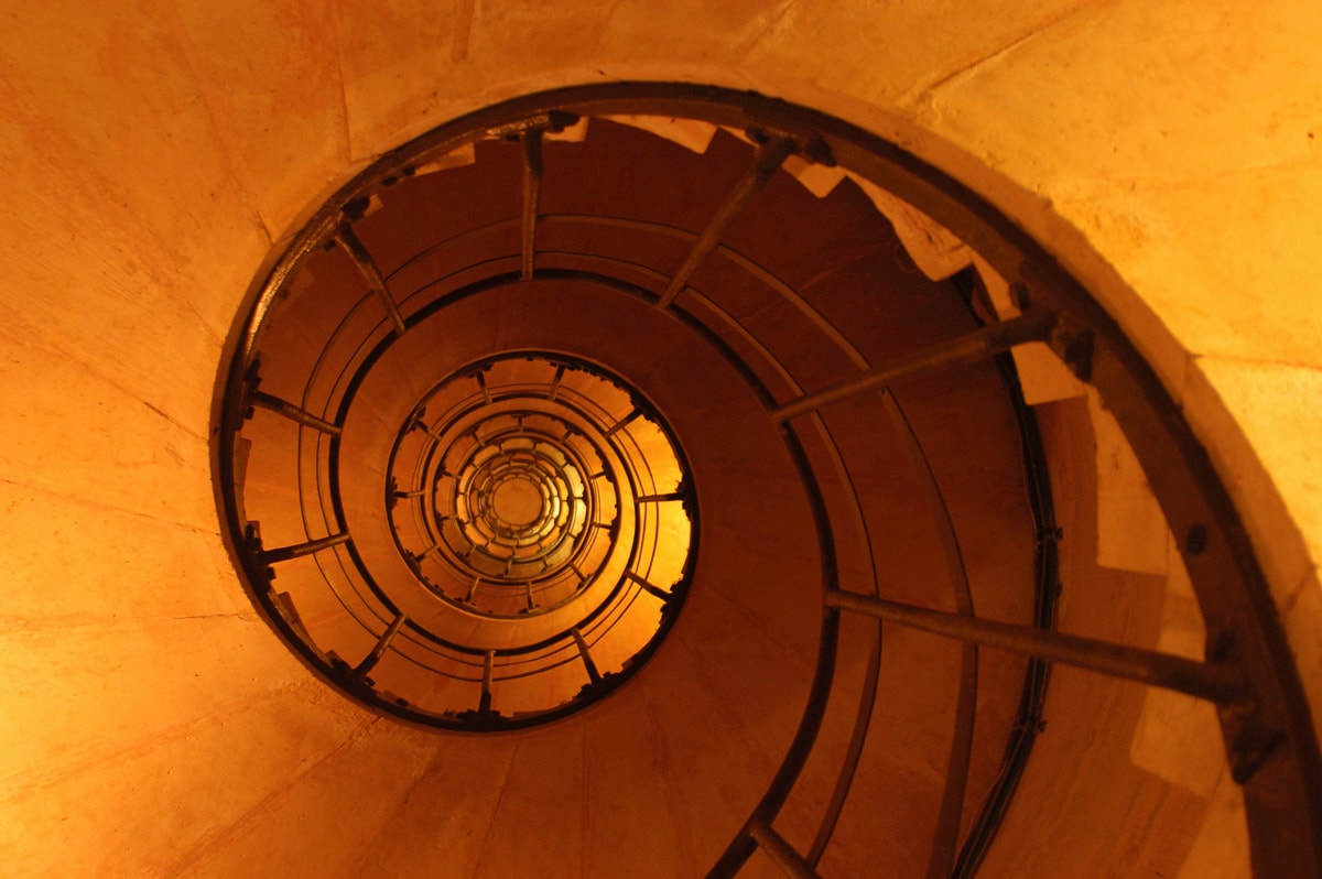 Papermoon Fototapete "Wendeltreppe"