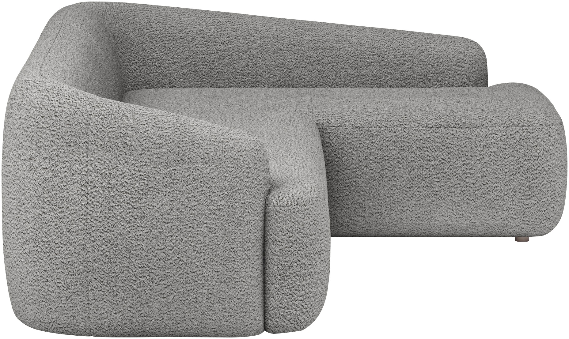 INOSIGN Ecksofa »Nergal, Einzelsofa oder L-Form«, Modernes Design, schlichte Optik, stilvoller Blickfang im Wohnzimmer
