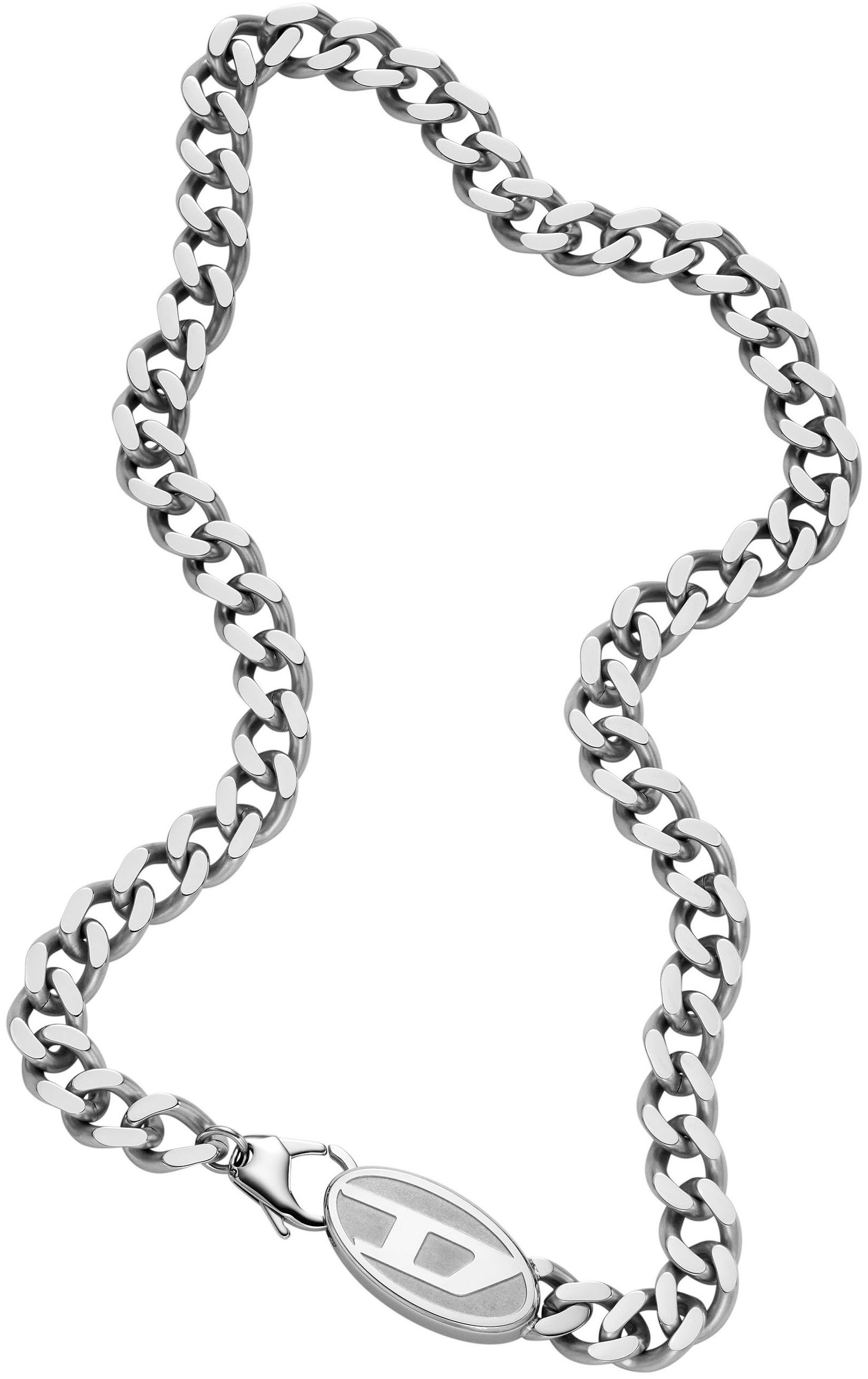 Diesel Kette mit Anhänger »Schmuck Geschenk Edelstahl Halskette Panzerkette, DX1509040«