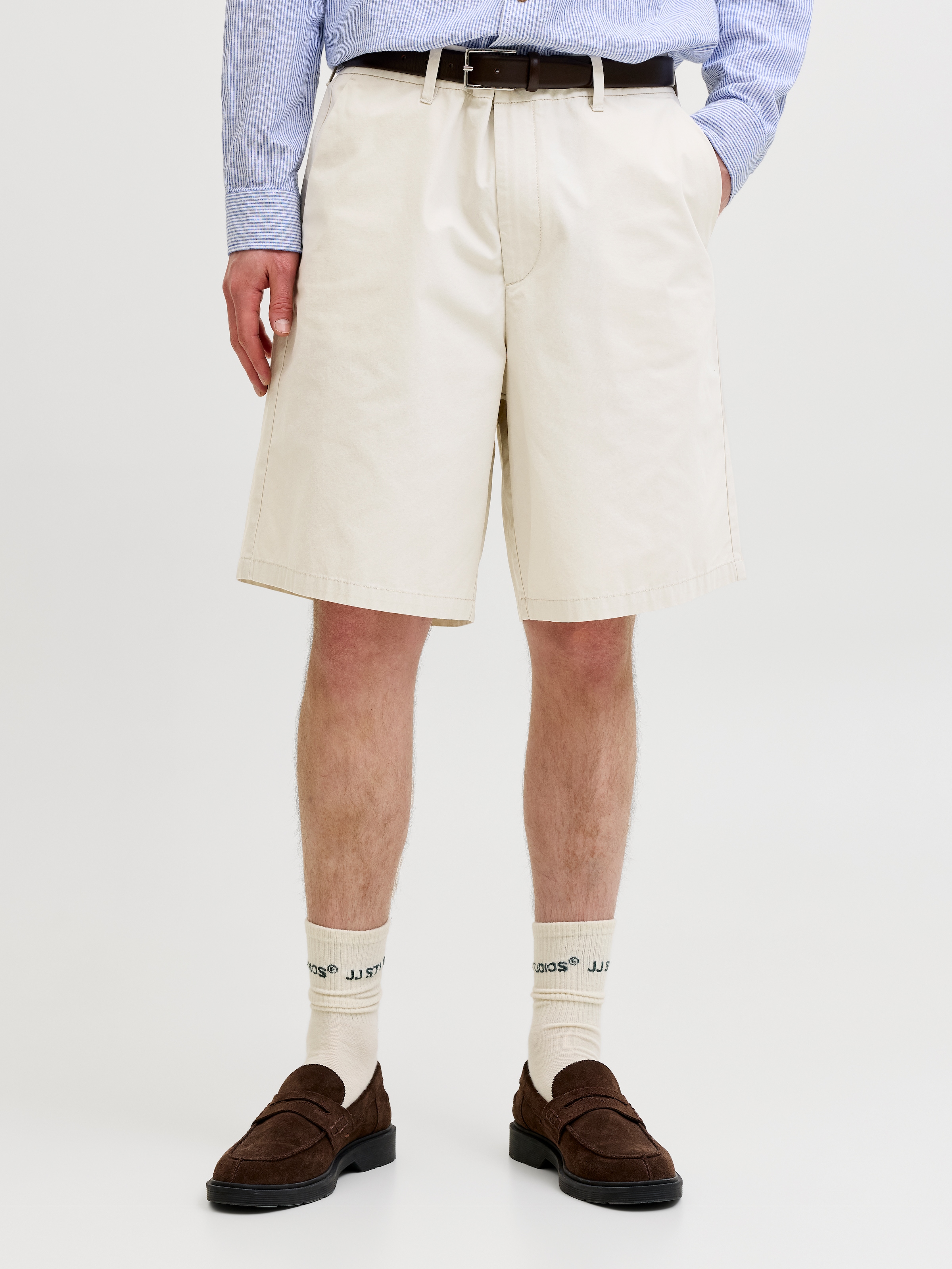 Jack & Jones Chinoshorts »JPSTKARL DREW CHINO SHORTS MID«  Baumwolle, locker geschnitten