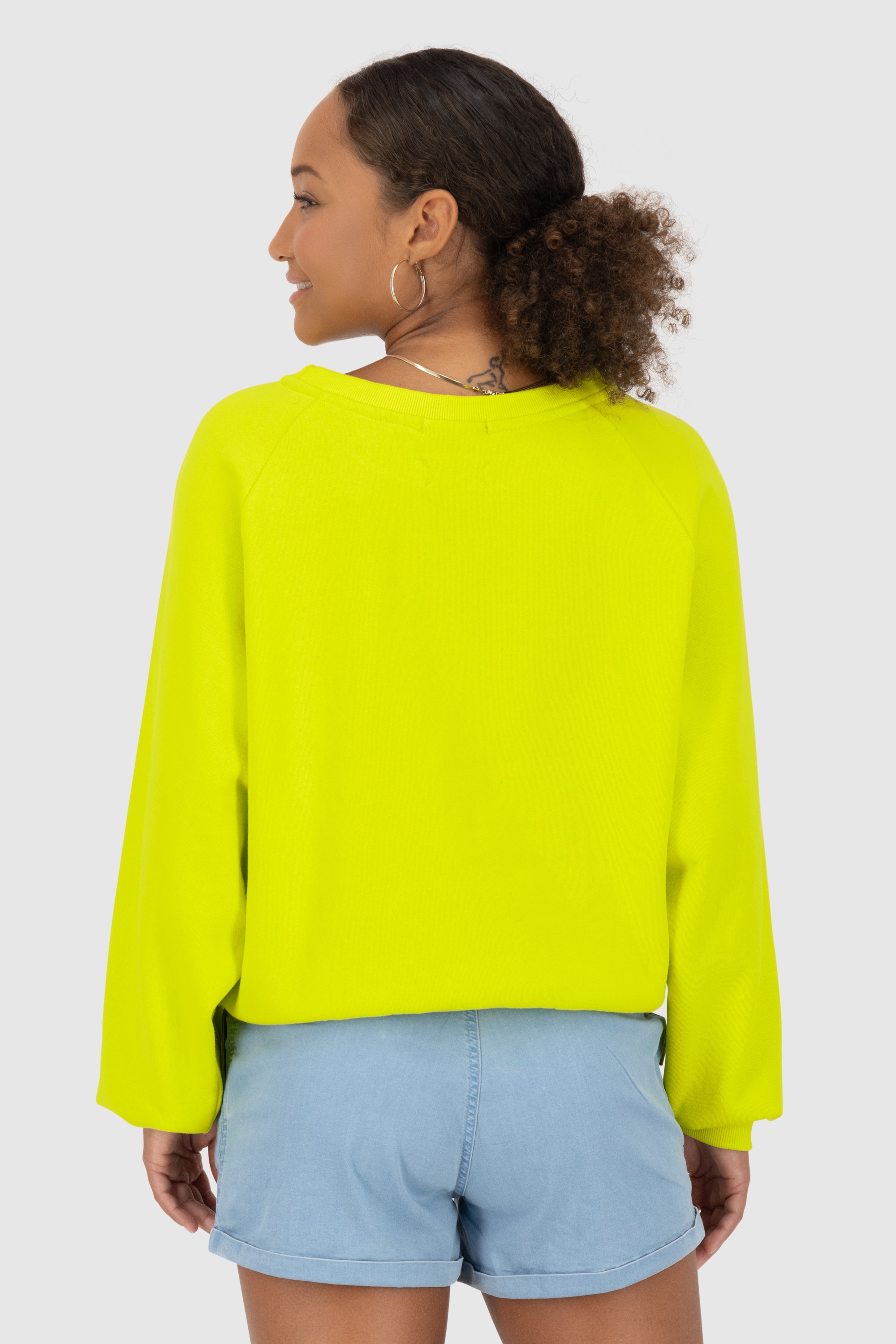 Alife & Kickin Sweatshirt »Damen TeonaAK A«, Basic Pullover mit Rundhalsausschnitt