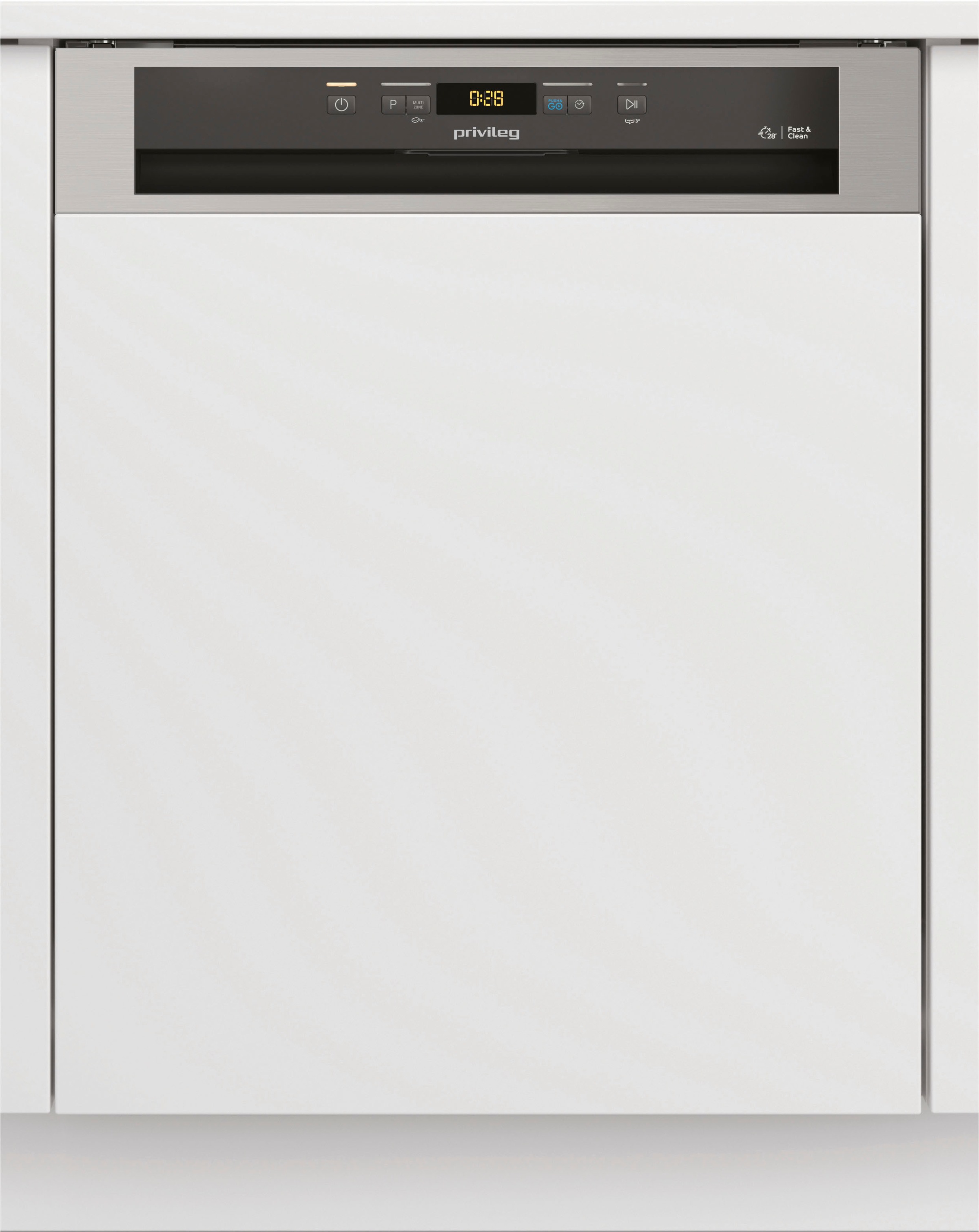 Privileg teilintegrierbarer Geschirrspüler "P0B ECO D541 X" 14 Maßgedecke 1 günstig online kaufen