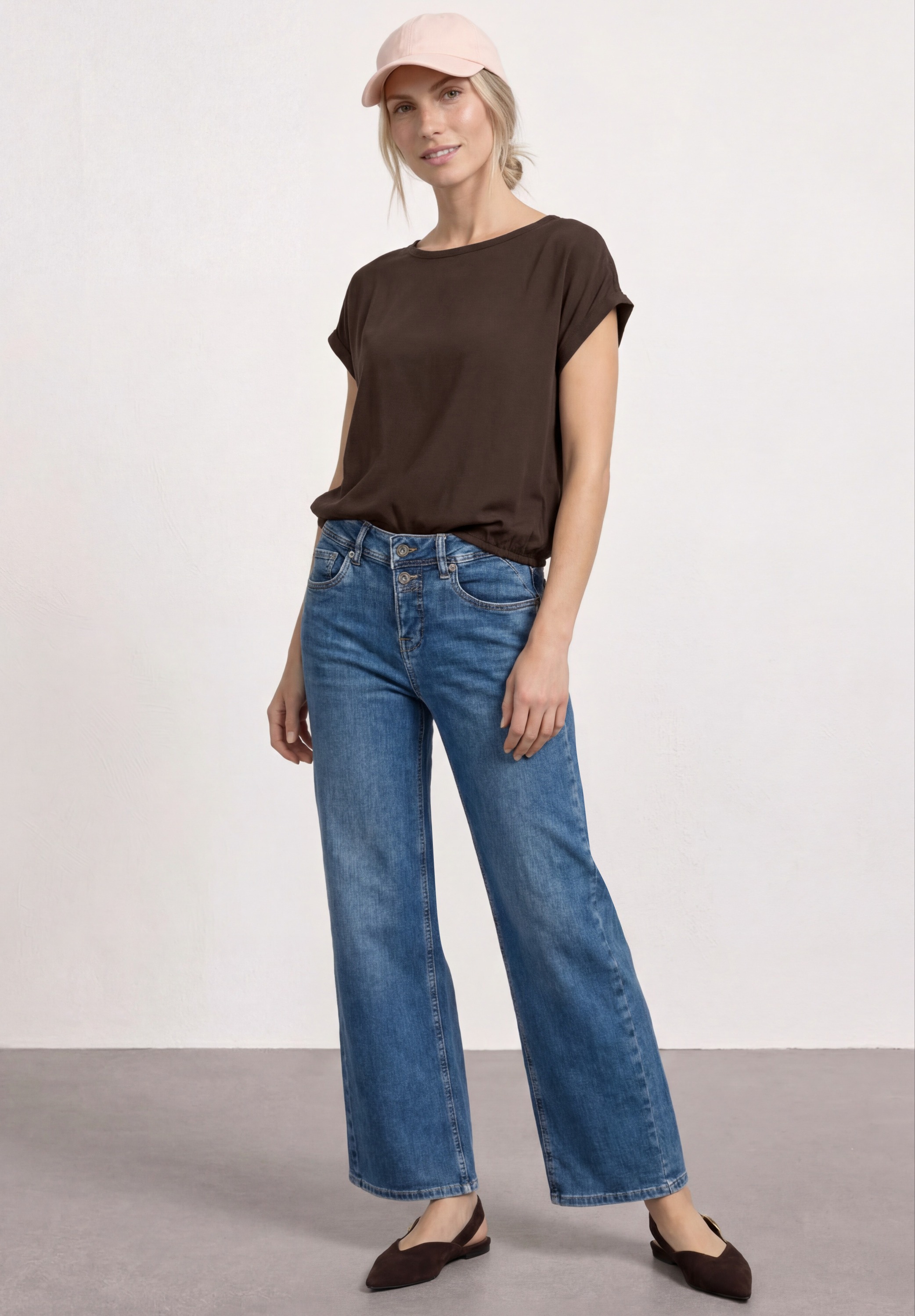 STREET ONE Blusenshirt aus softer Viskose