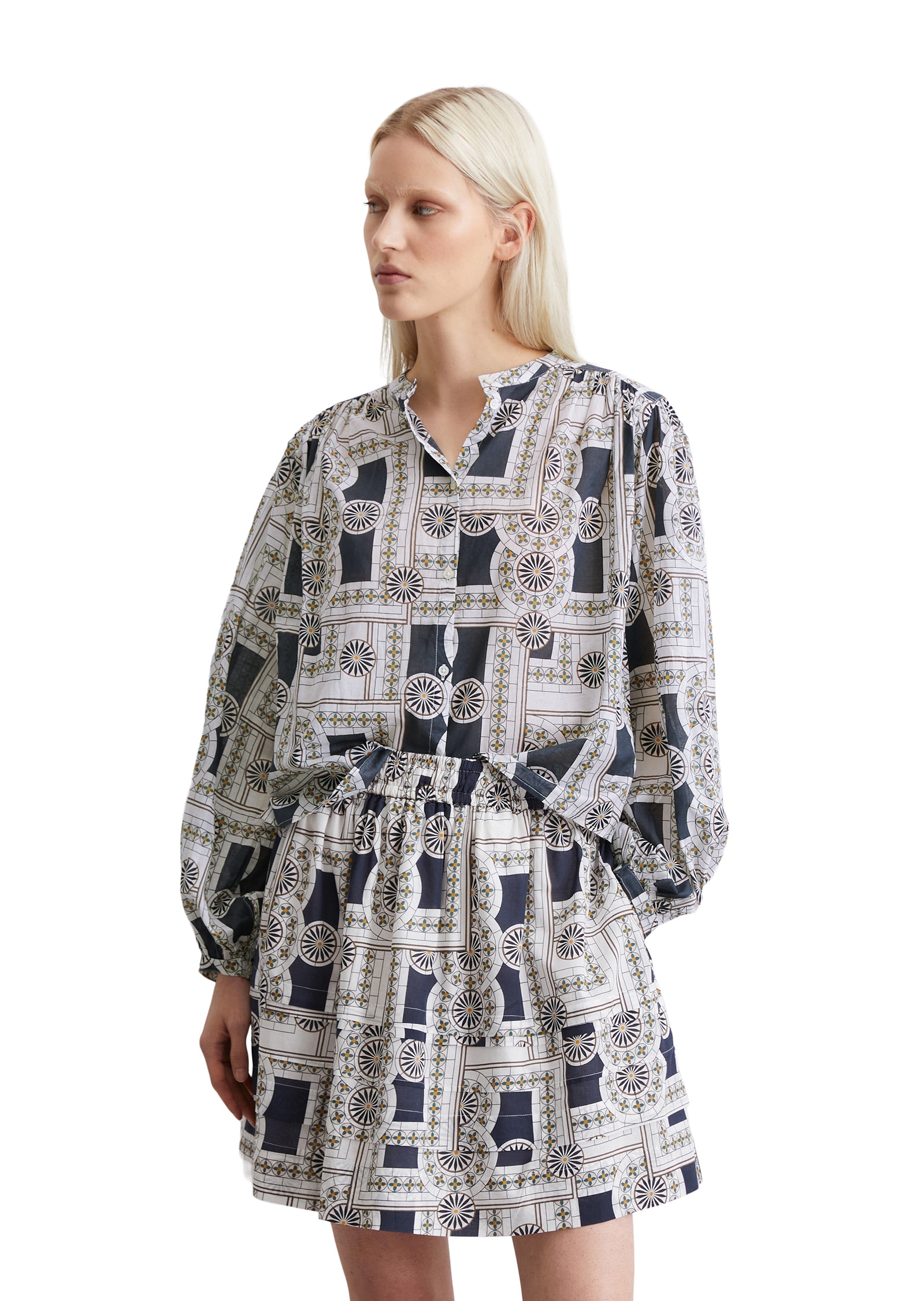 Marc OPolo Webrock "aus leichtem Baumwoll-Voile" günstig online kaufen