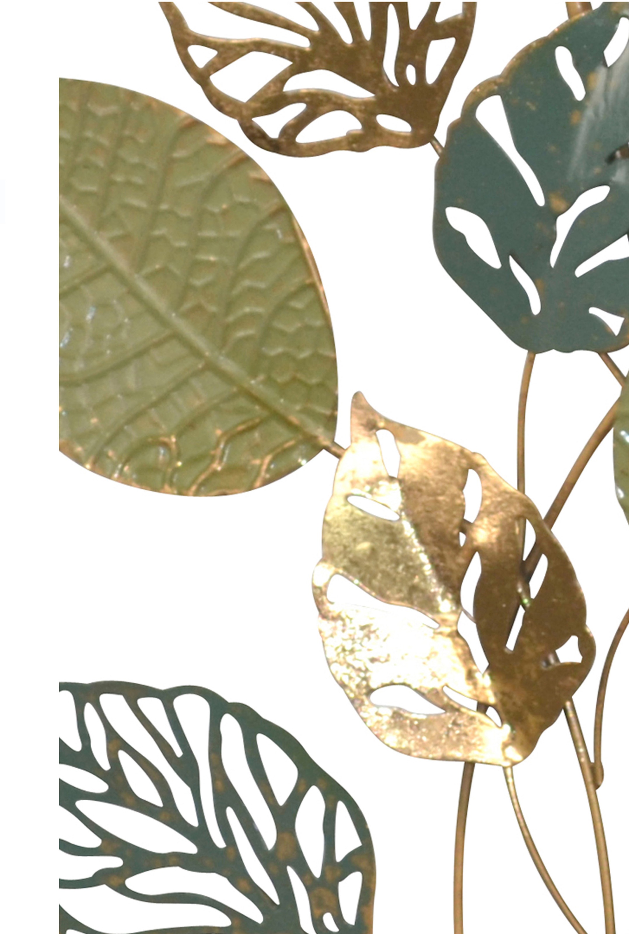 HOFMANN LIVING AND MORE Wanddekoobjekt "Wanddekoration" Zweig mit Blättern, günstig online kaufen