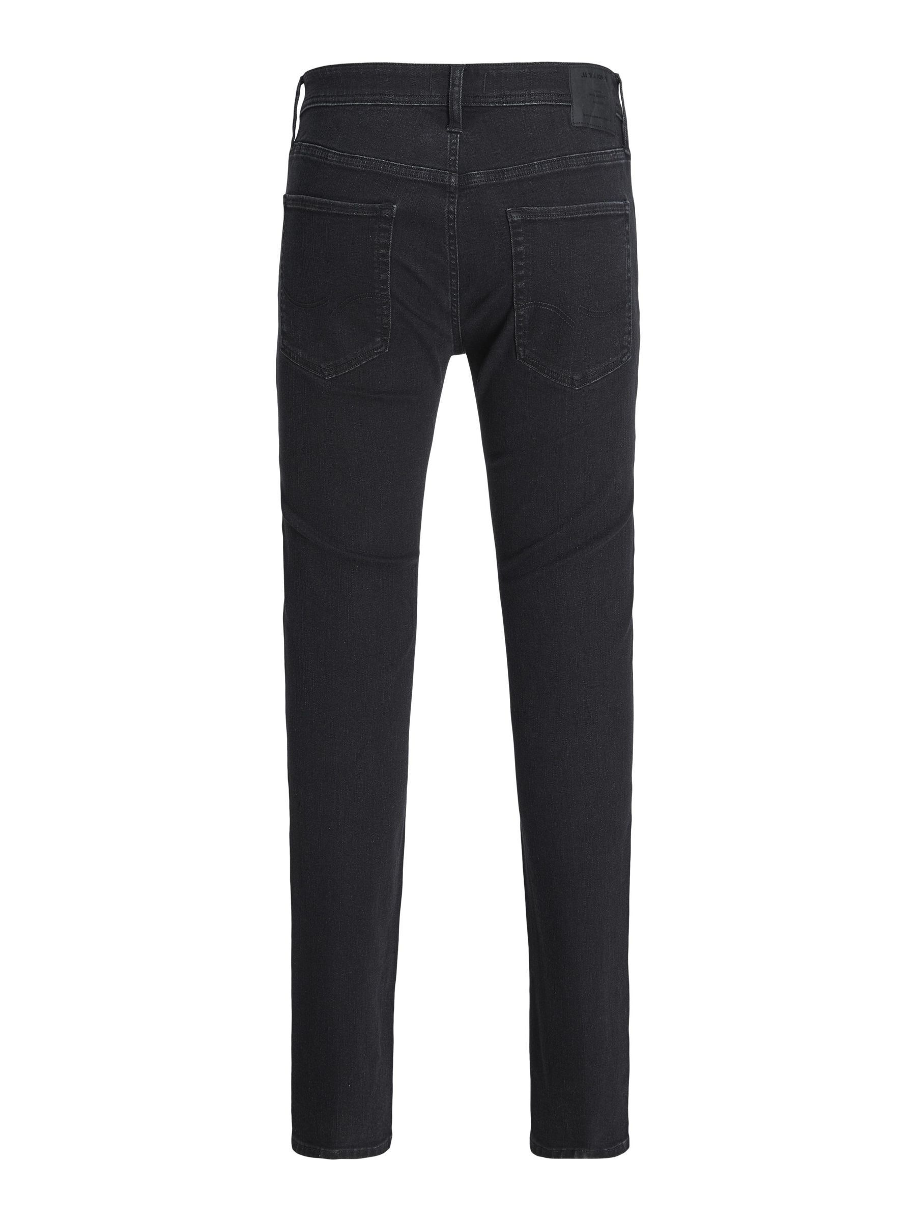 Jack & Jones Tapered-fit-Jeans »JJIMIKE JJORIGINAL SQ 223«, Stonewashed für einen Used-Look mit Faded-Effekten