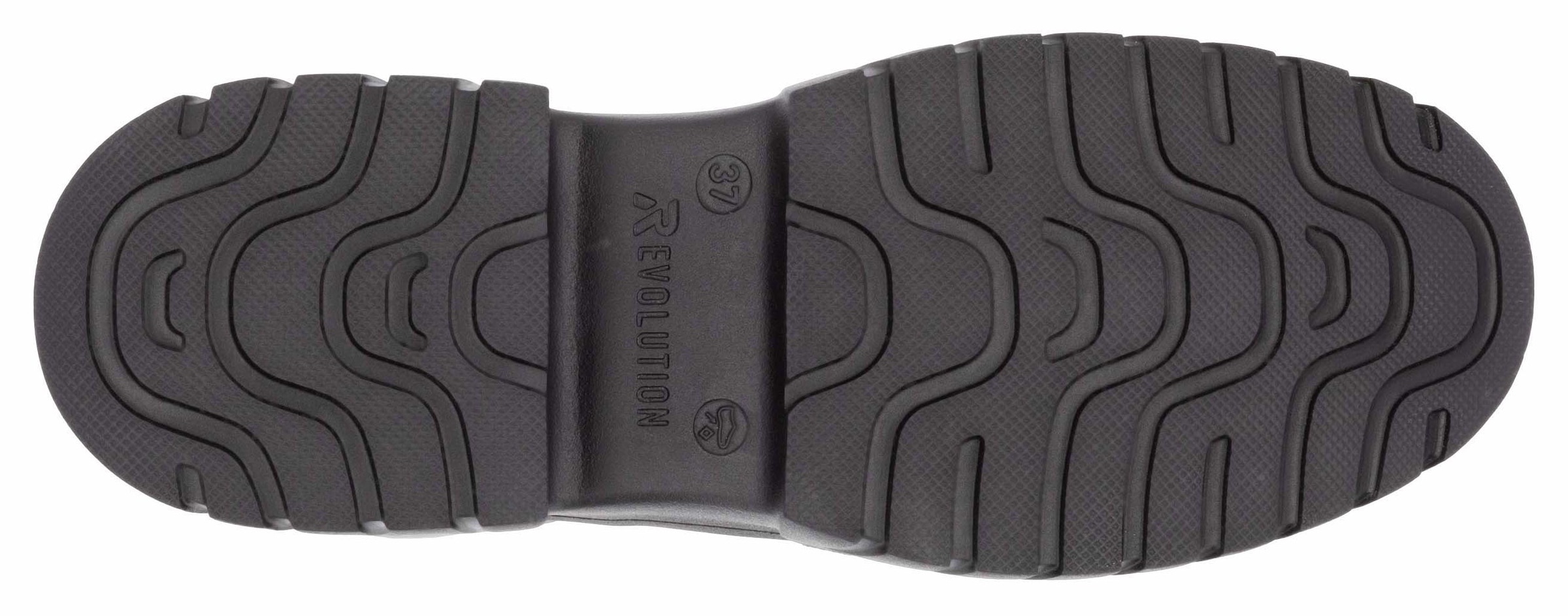 Rieker EVOLUTION Schnürboots, Stiefelette, Plateauboots mit Schaftrandpolsterung