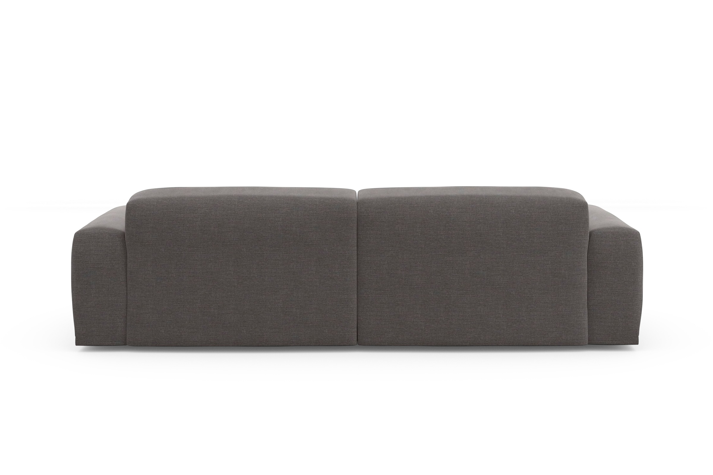 TRENDMANUFAKTUR Ecksofa »Braga, mit hochwertigem Kaltschaum, L-Form, in Cord erhältlich«, (2 St.), modernes Sofa, Couch mit hohem Sitzkomfort, 255/72/160 cm (B/H/T)