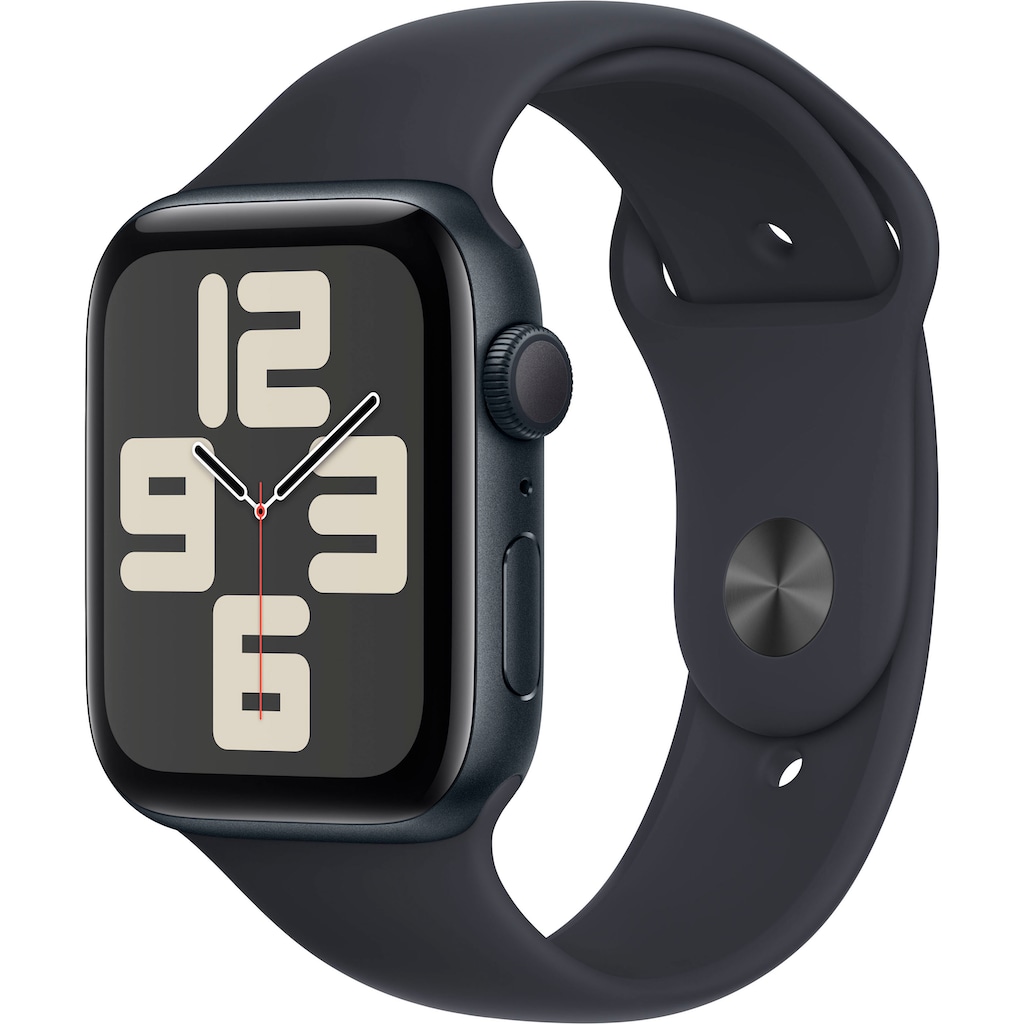Apple Smartwatch »Watch SE GPS 44 mm Aluminium S/M«, (Watch OS 10)