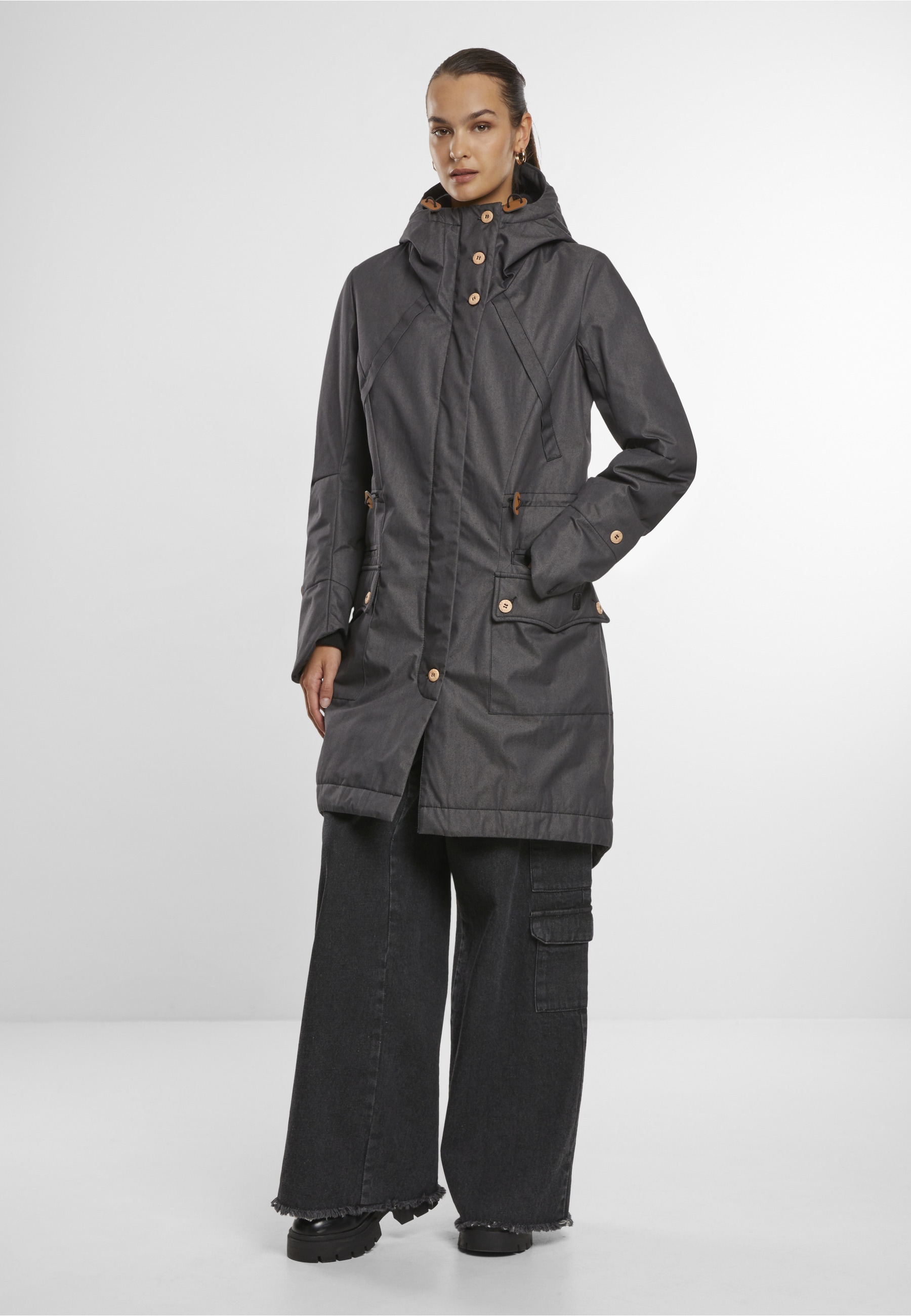 Brandit Parka »Brandit Brandit Women Mayleene Winterparka« 1 Stk. tlg. mit Kapuze