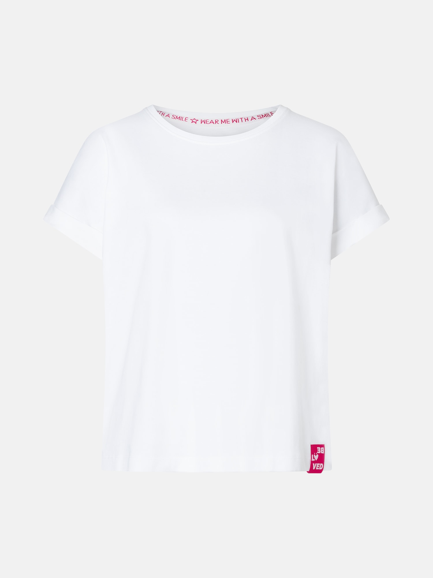 Lieblingsstück T-Shirt »CamilaEP« Ärmel mit Umschlag, Rundhals