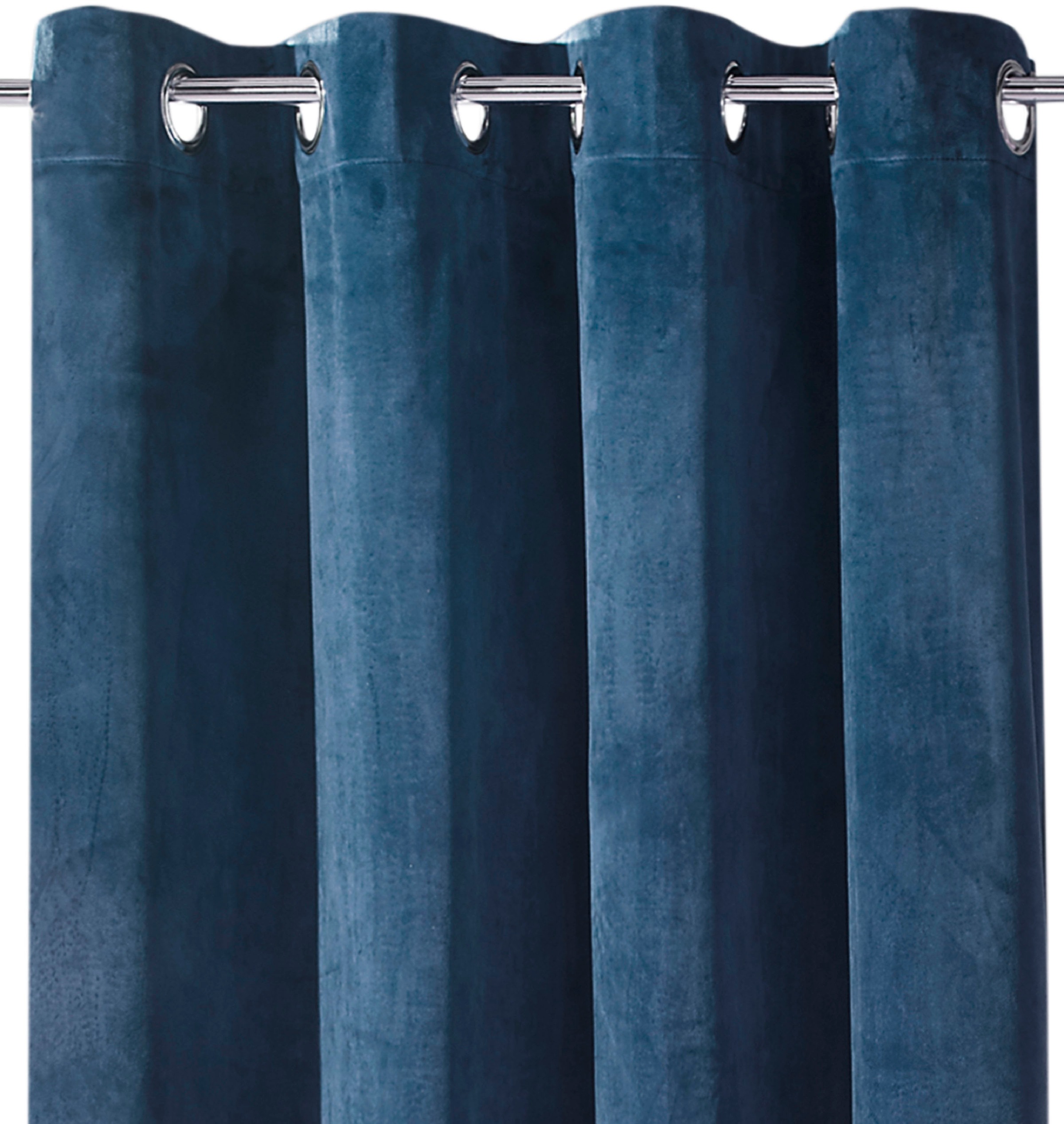 Weckbrodt Vorhang "Valentin" Ösen 1 Stk. tlg. Velour, Samt-Optik, blickdich günstig online kaufen