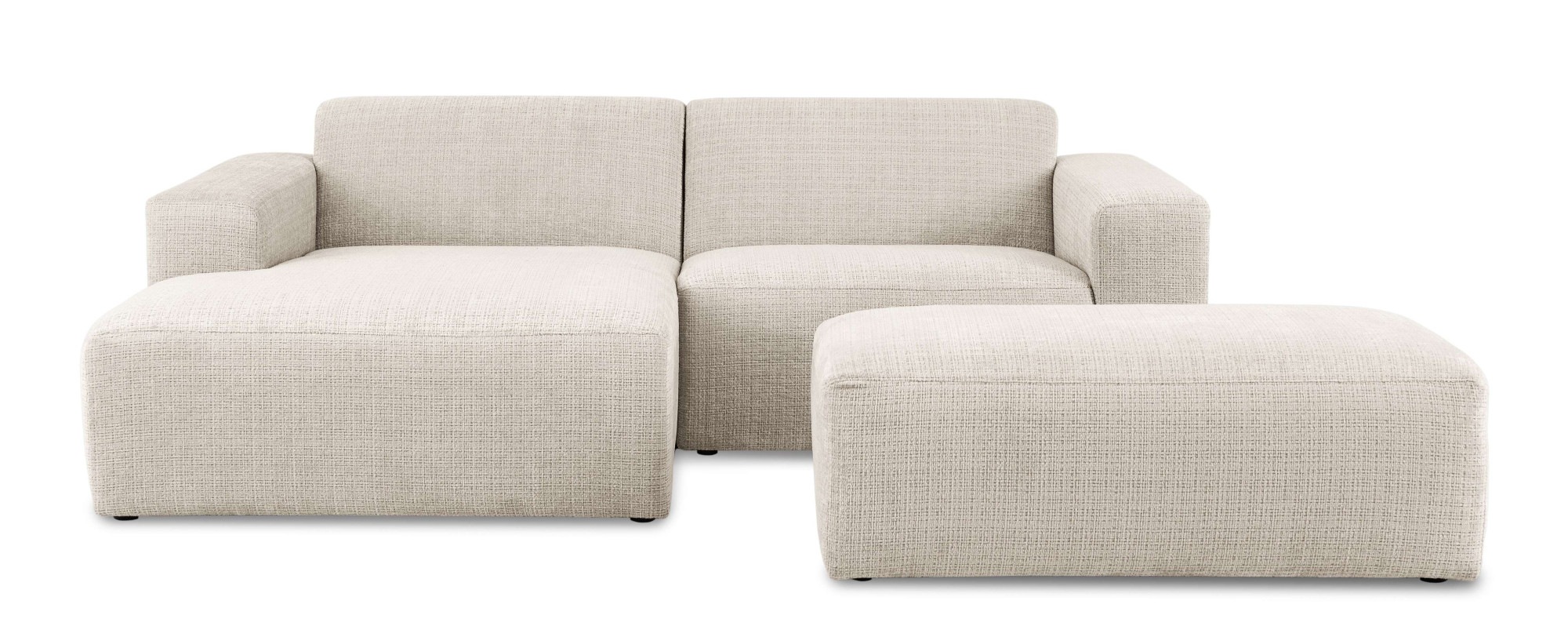 OTTO home Ecksofa "Koa,228cm, L-Form, Modulsofa, Webstoff, Cord, Struktur, günstig online kaufen