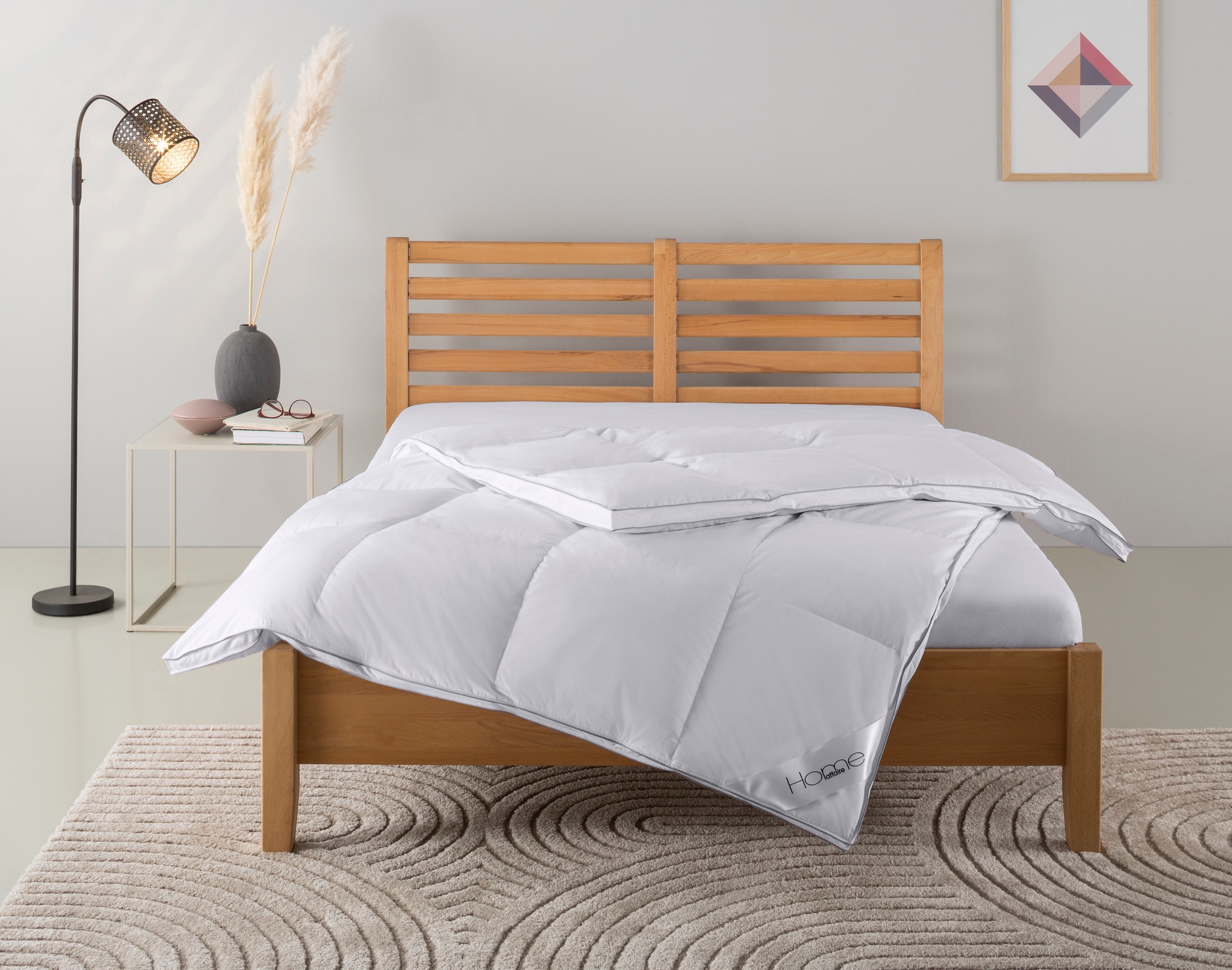 100% | Sommer Home 90% atmungsaktiv x220 Germany, in Winter, cm Füllung affaire & Daunen (1 Decke, cm«, Bezug in »Moulle oder und Federn, Daunenbettdecke Bettdecken, 135x200 BAUR Made Bettdecke normal, 155 Baumwolle, St.), 10%