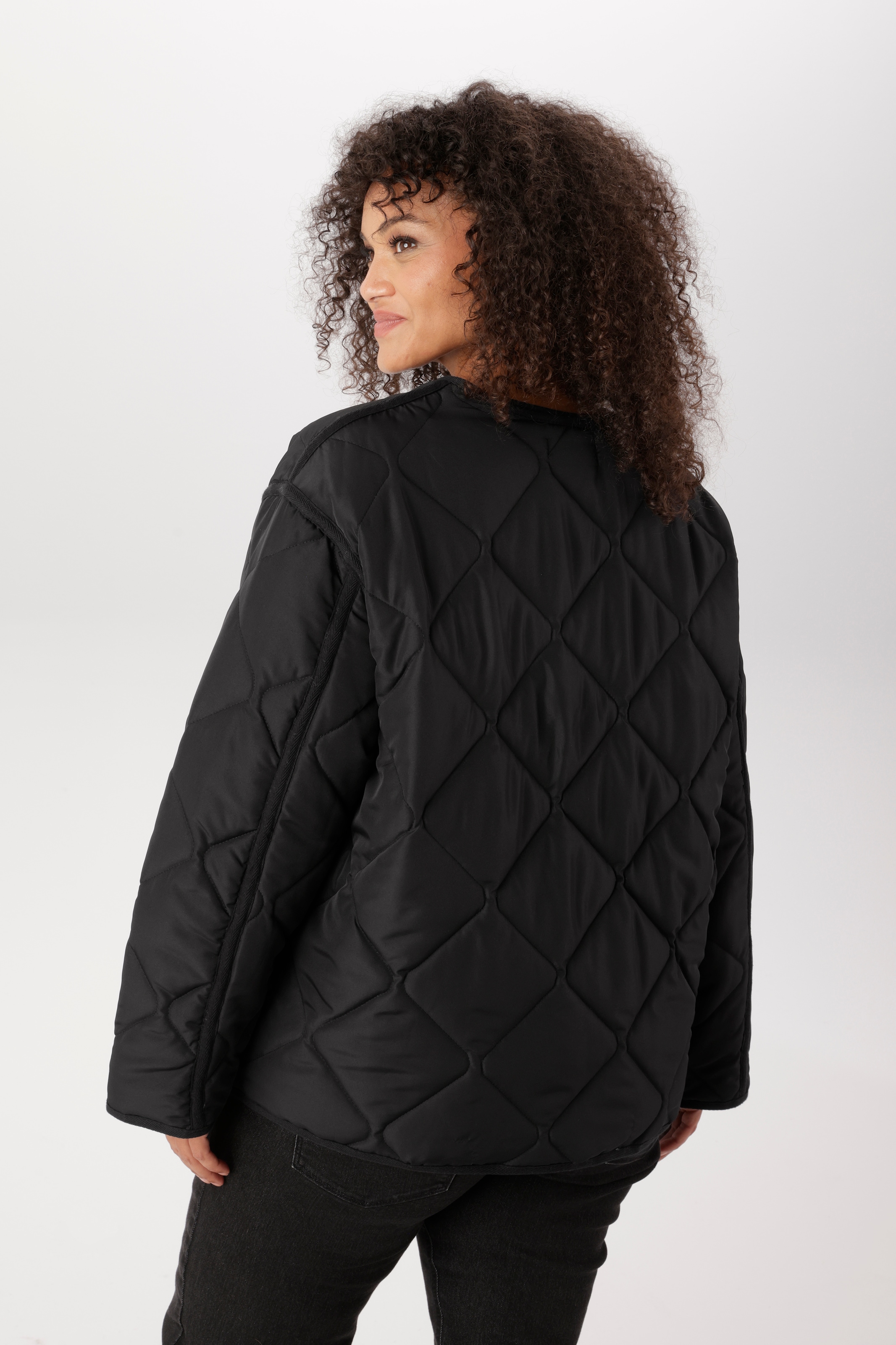 Aniston PLUS Steppjacke ohne Kapuze mit gesteppten Obermaterial - NEUE KOLLEKTION