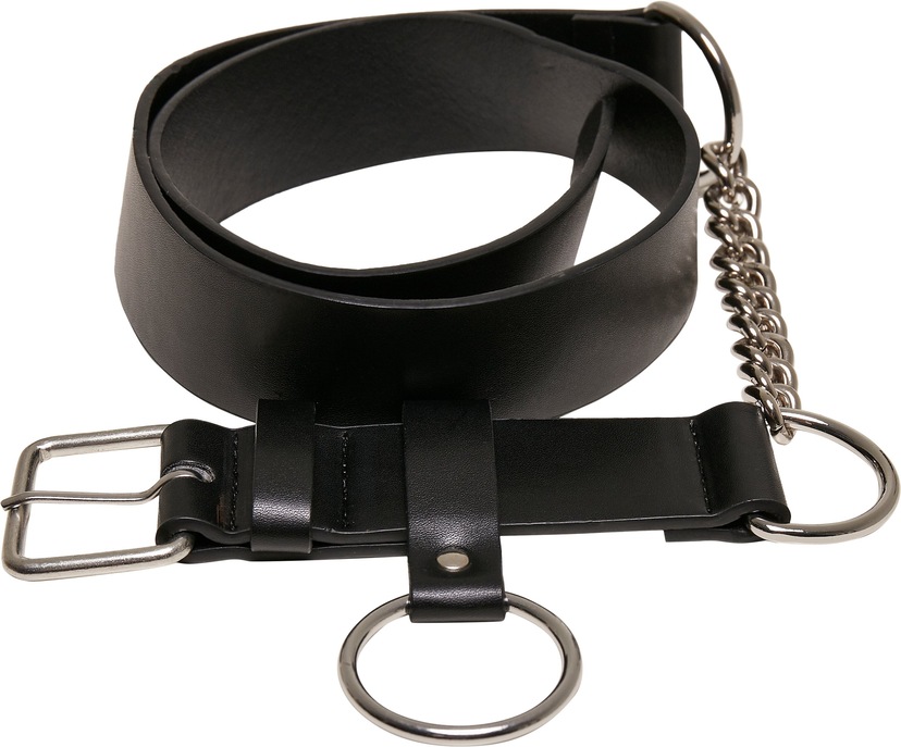 URBAN CLASSICS Hüftgürtel »Accessories Imitation online Leather BAUR Belt kaufen Chain« With Key 