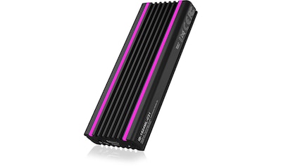 Festplatten-Gehäuse »Externes Type-C Gehäuse M.2 NVME SSD RGB«