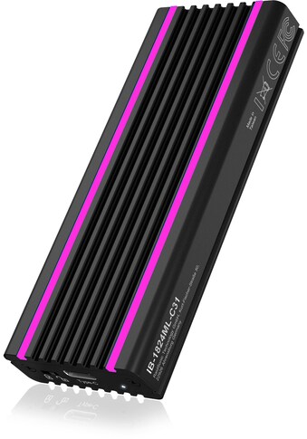 Festplatten-Gehäuse »Externes Type-C Gehäuse M.2 NVME SSD RGB«