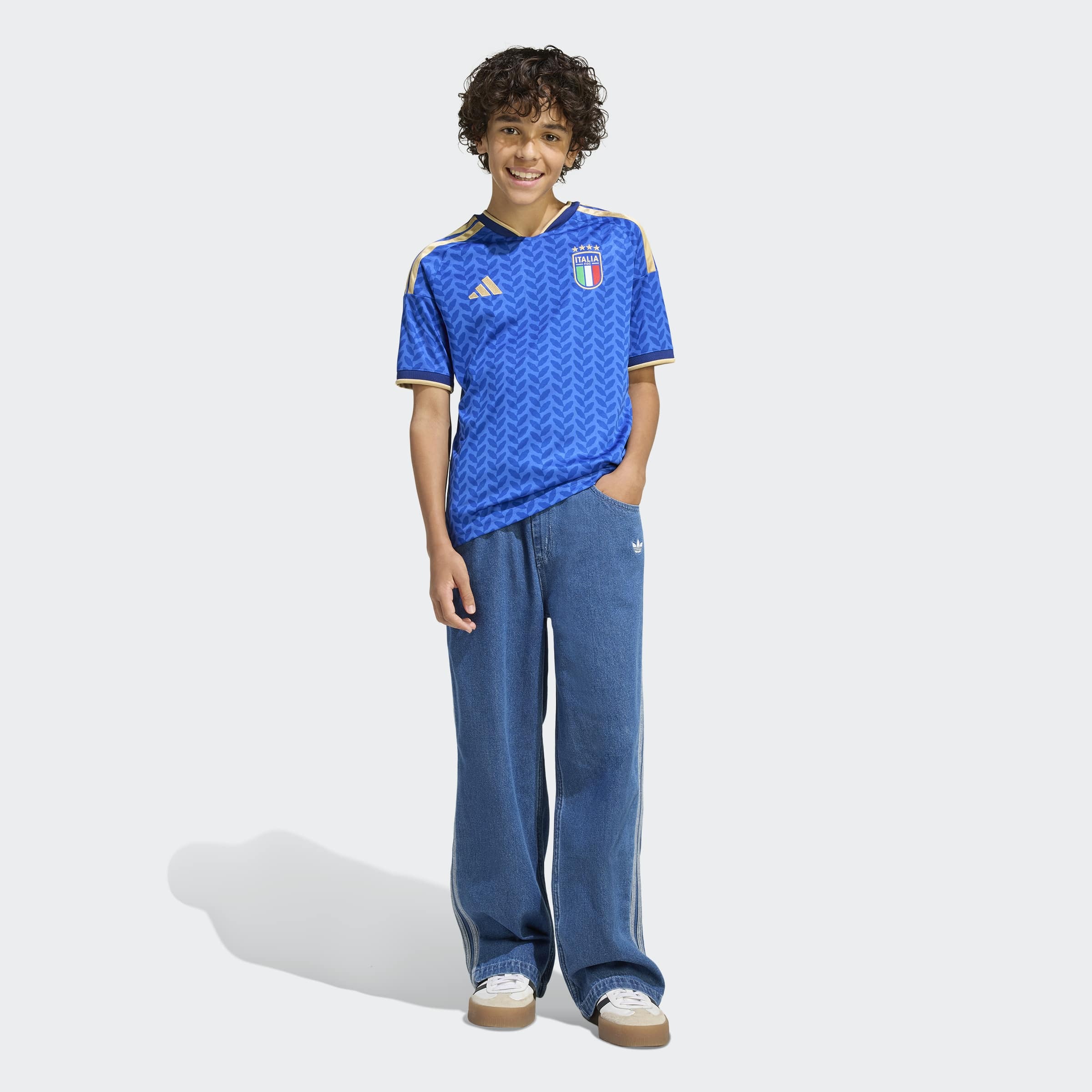 adidas Performance Fußballtrikot »ITALIEN 26 KIDS HEIMTRIKOT«