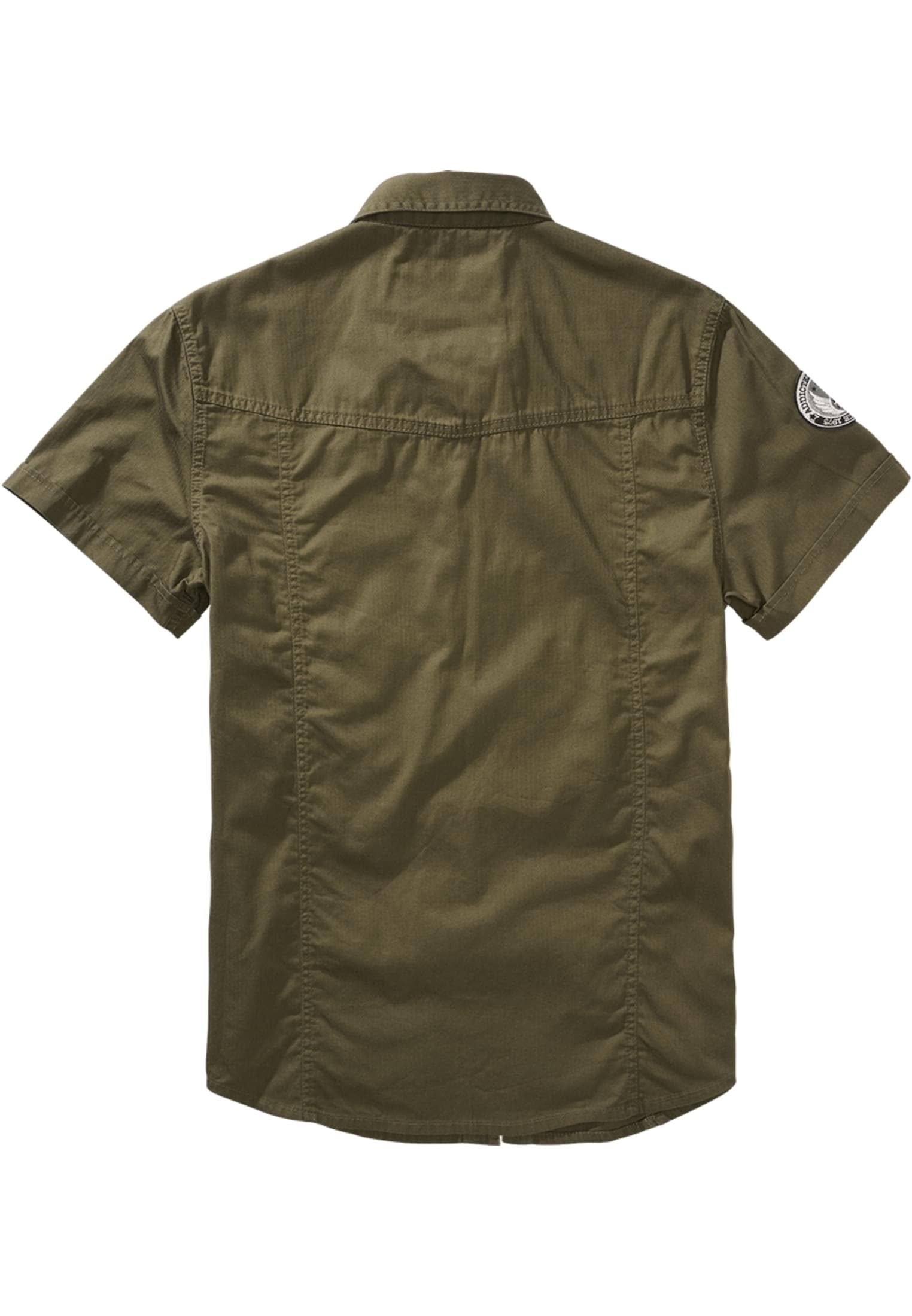 Brandit Langarmhemd »Brandit Herren Luis Vintage Shirt Short Sleeve«, (1 tlg.)