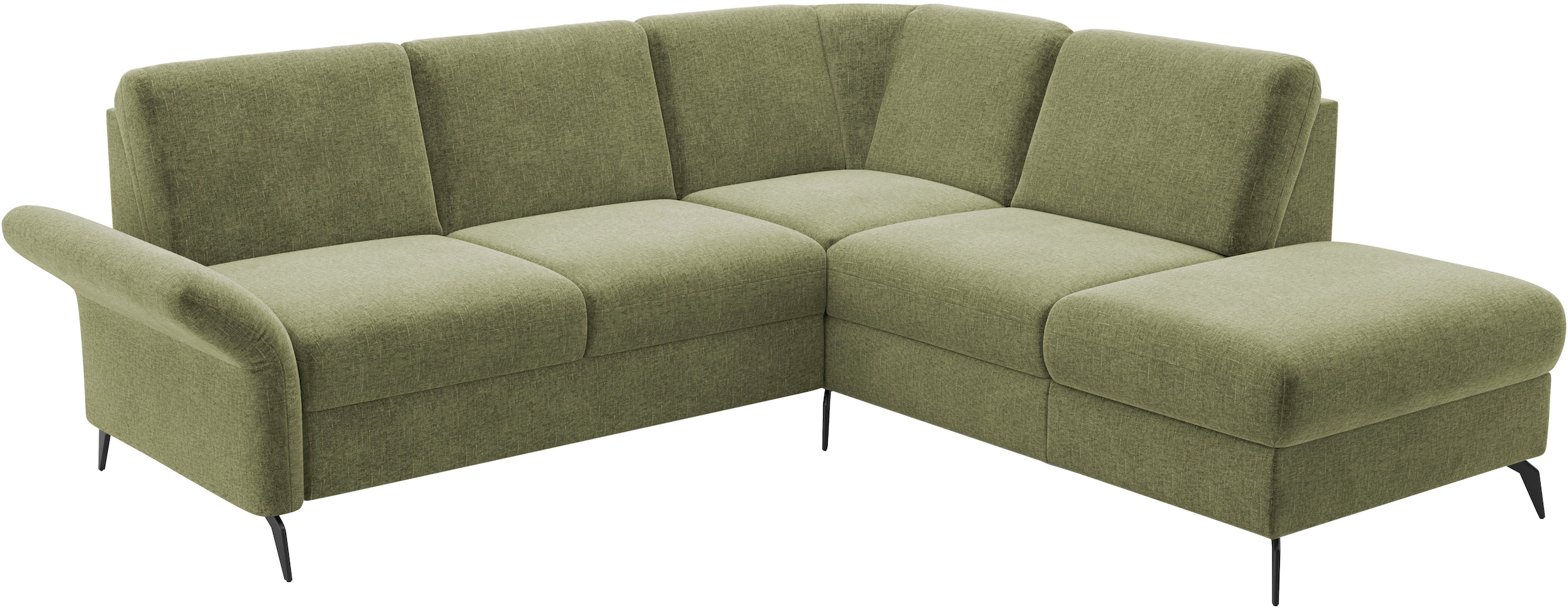 Home affaire Ecksofa »Rochelle«, optional: Armteilverstellung, klappbar, Bettkasen