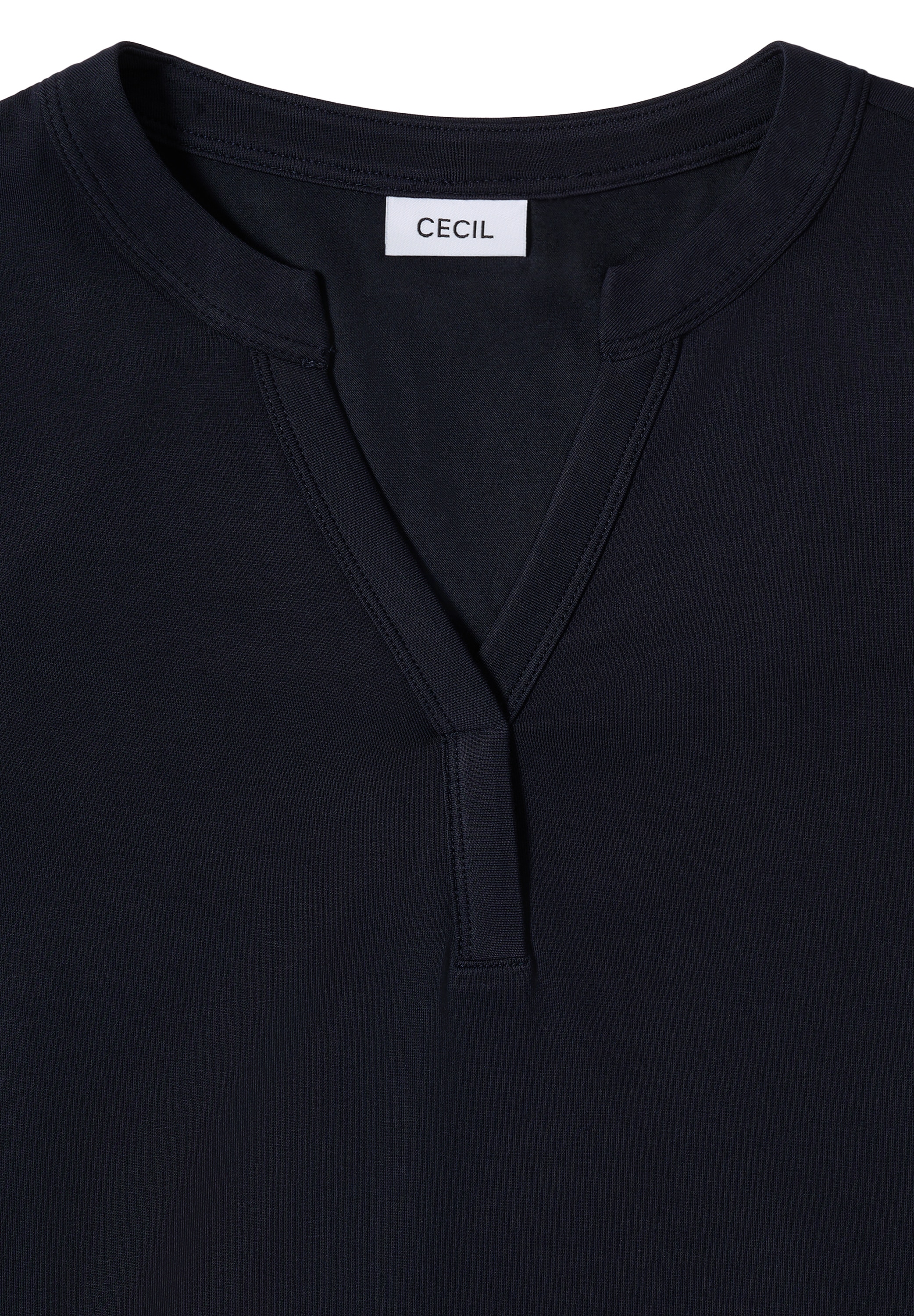 Cecil Langarmshirt im soften Baumwoll-Mix