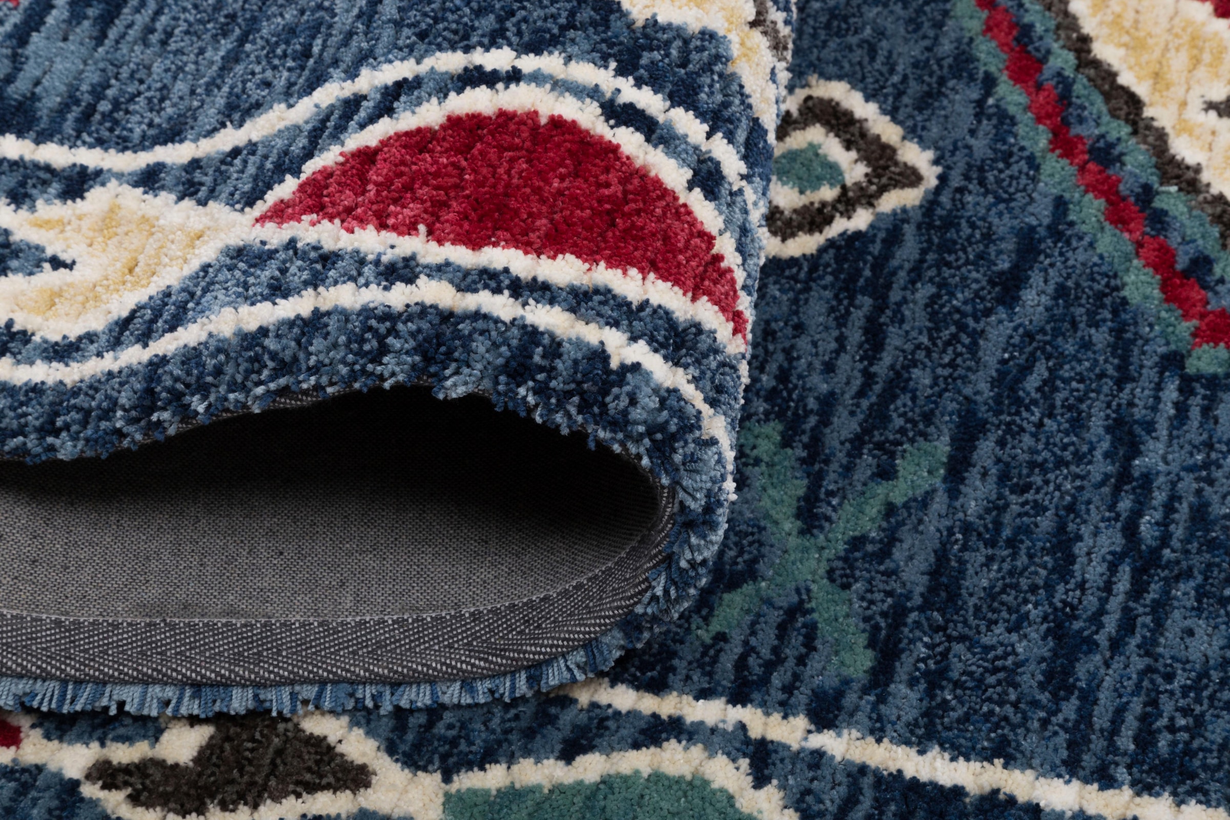 Gino Falcone Teppich »Vittoria 016« rechteckig 15 mm Höhe besonders weich durch Microfaser, ideal im Wohnzimmer & Schlafzimmer