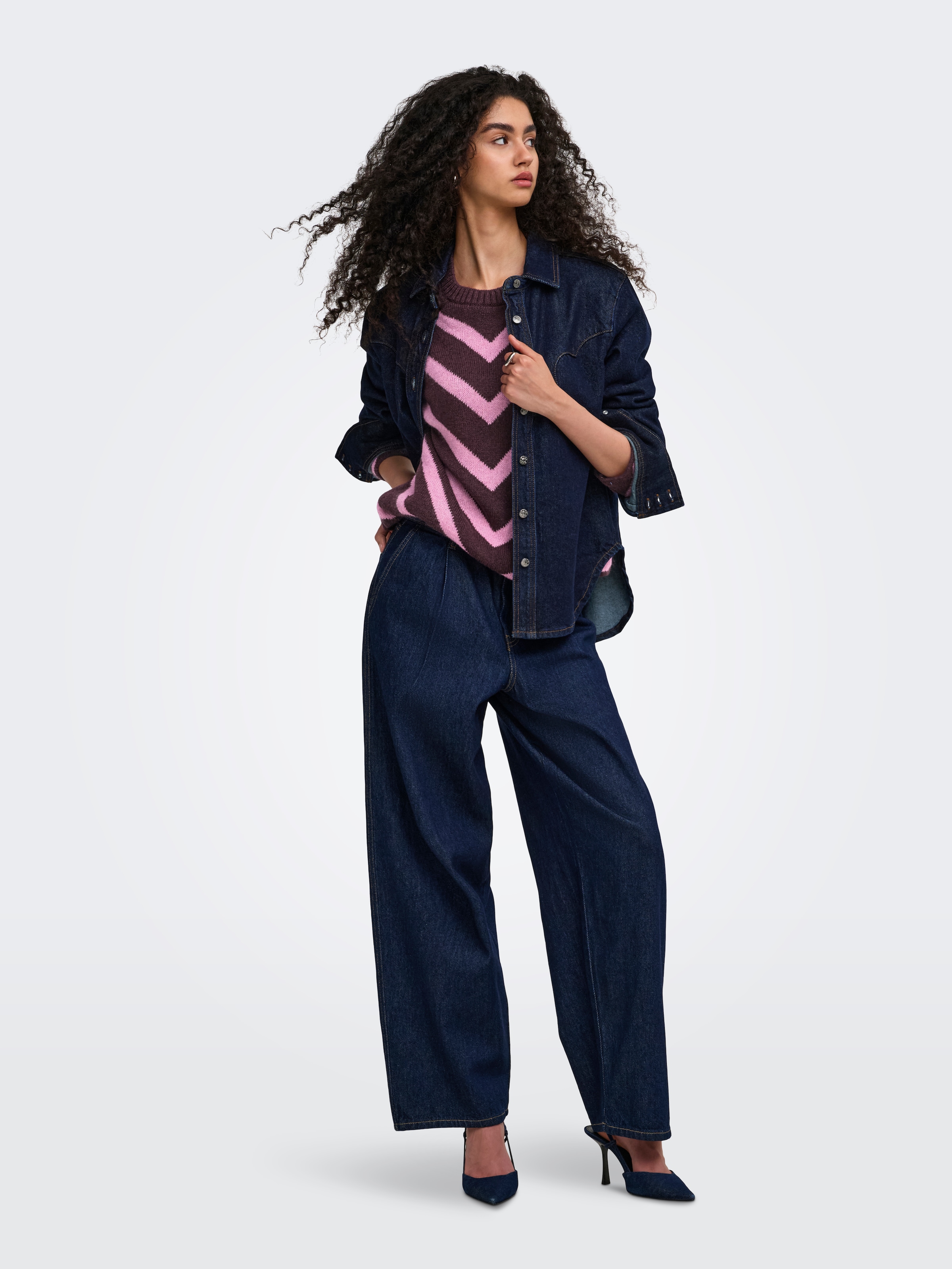ONLY Strickpullover »ONLELIZA L/S PULLOVER KNT NOOS« Kunstfaser, regular fit