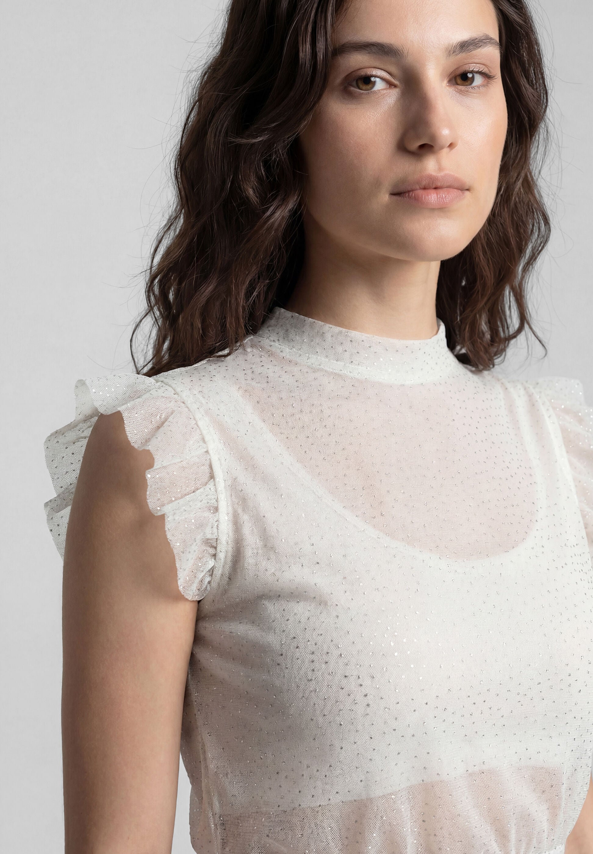 Spieth & Wensky Dirndlbluse »Spieth & Wensky Dirndlbluse Kirchheim« mit ärmellosem Design
