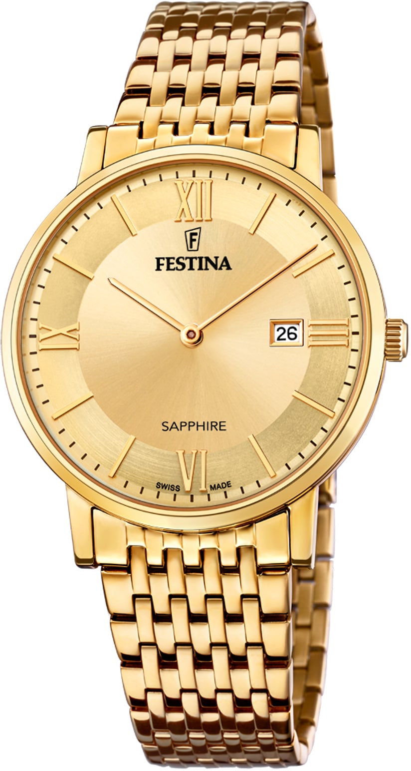 Festina Schweizer Uhr »Festina Swiss Made, F20020/2« online bestellen | BAUR
