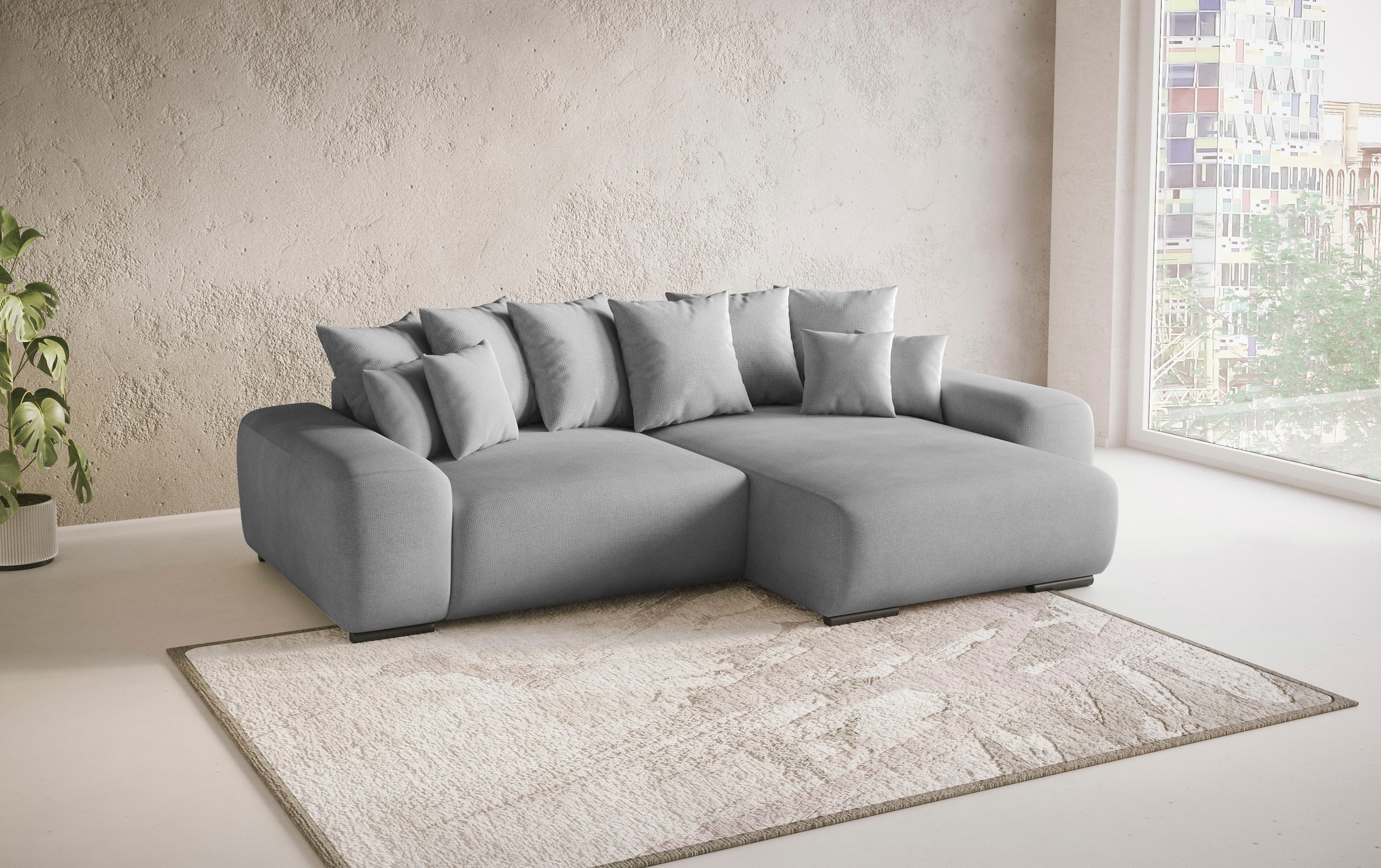 Mr. Couch Ecksofa "Sundance L-Form", Dauerschläfer mit EasyBett-Schlaffunkt günstig online kaufen