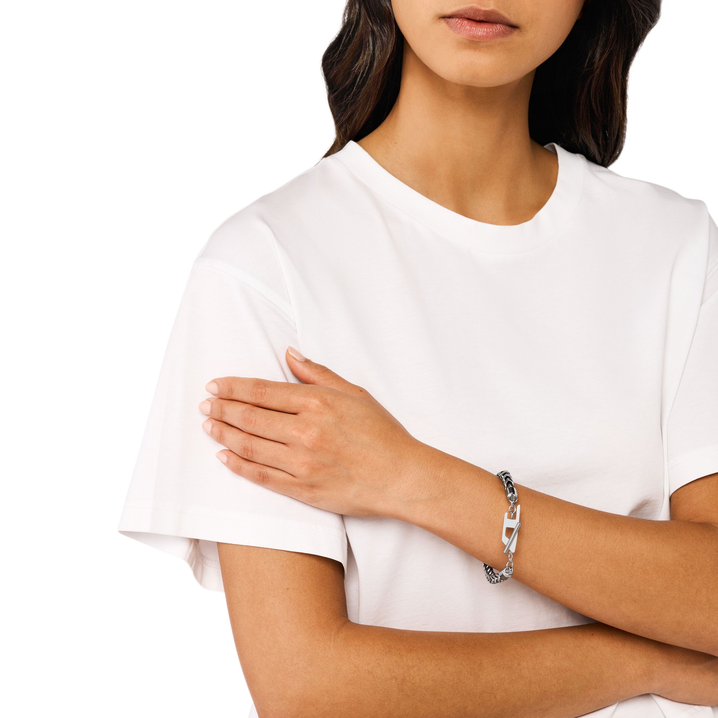 Diesel Armband »Schmuck Geschenk Edelstahl Armschmuck Armkette CHAIN, DX1540040«