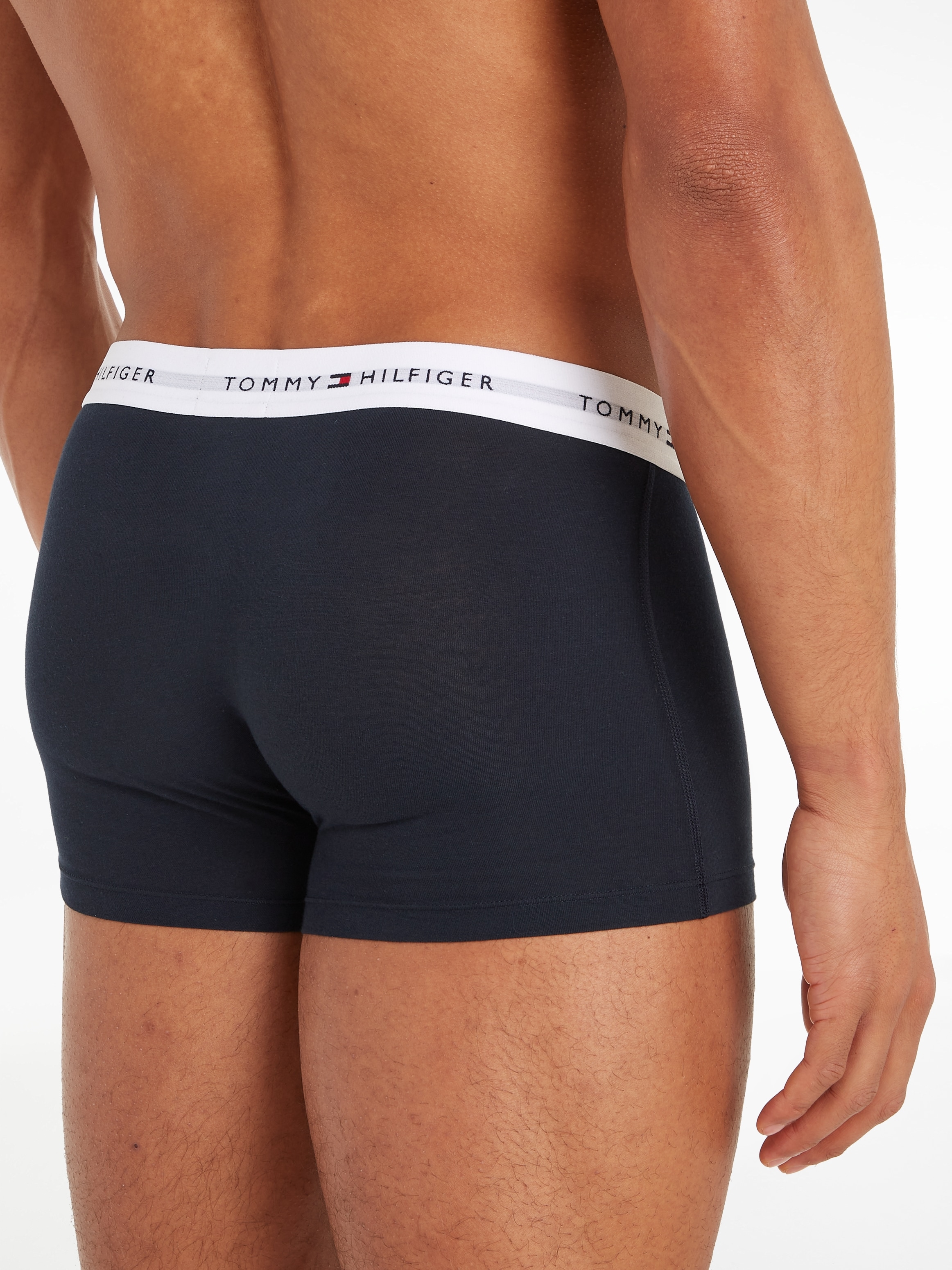 Tommy Hilfiger Underwear Trunk »3P TRUNK«, (Packung, 3 St., 3er-Pack), mit Logo-Elastikbund