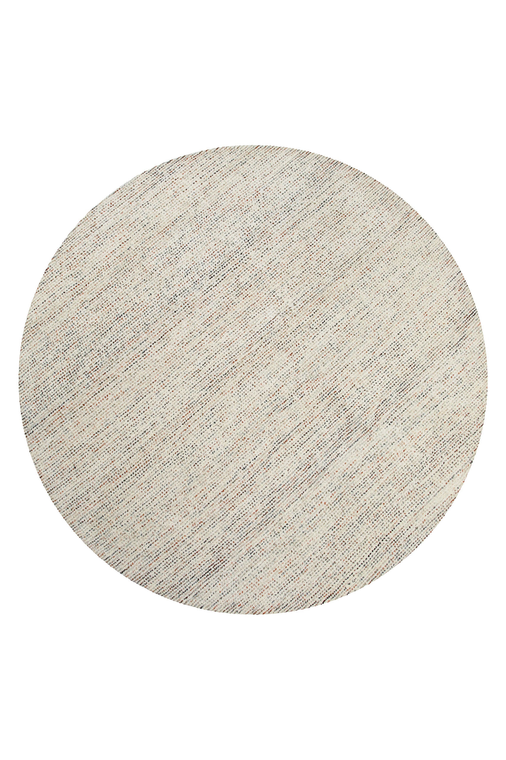 Wecon home Teppich »Hamptons THIRTYTWO«, rund, 15 mm Höhe, Kurzflor, Wohnzimmer, Schlafzimmer, elegant, robust, Linien Muster