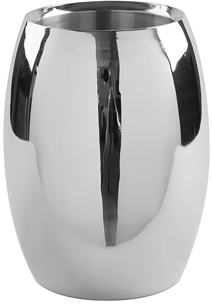 FINK Weinkühler "APOLLO", H:21cm Ø:16cm, silber, Eiskübel, aus Edelstahl, doppelwandig, Höhe 21 cm x Ø 16 cm