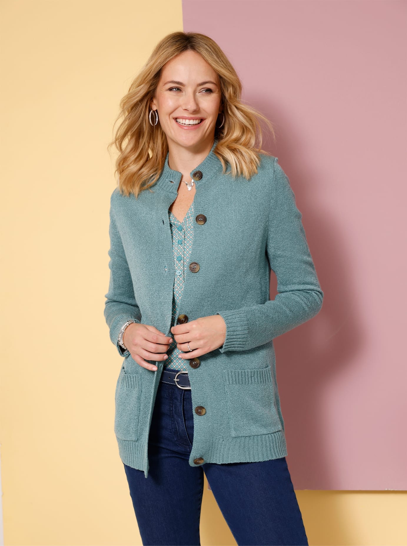 Classic Basics Longstrickjacke günstig online kaufen