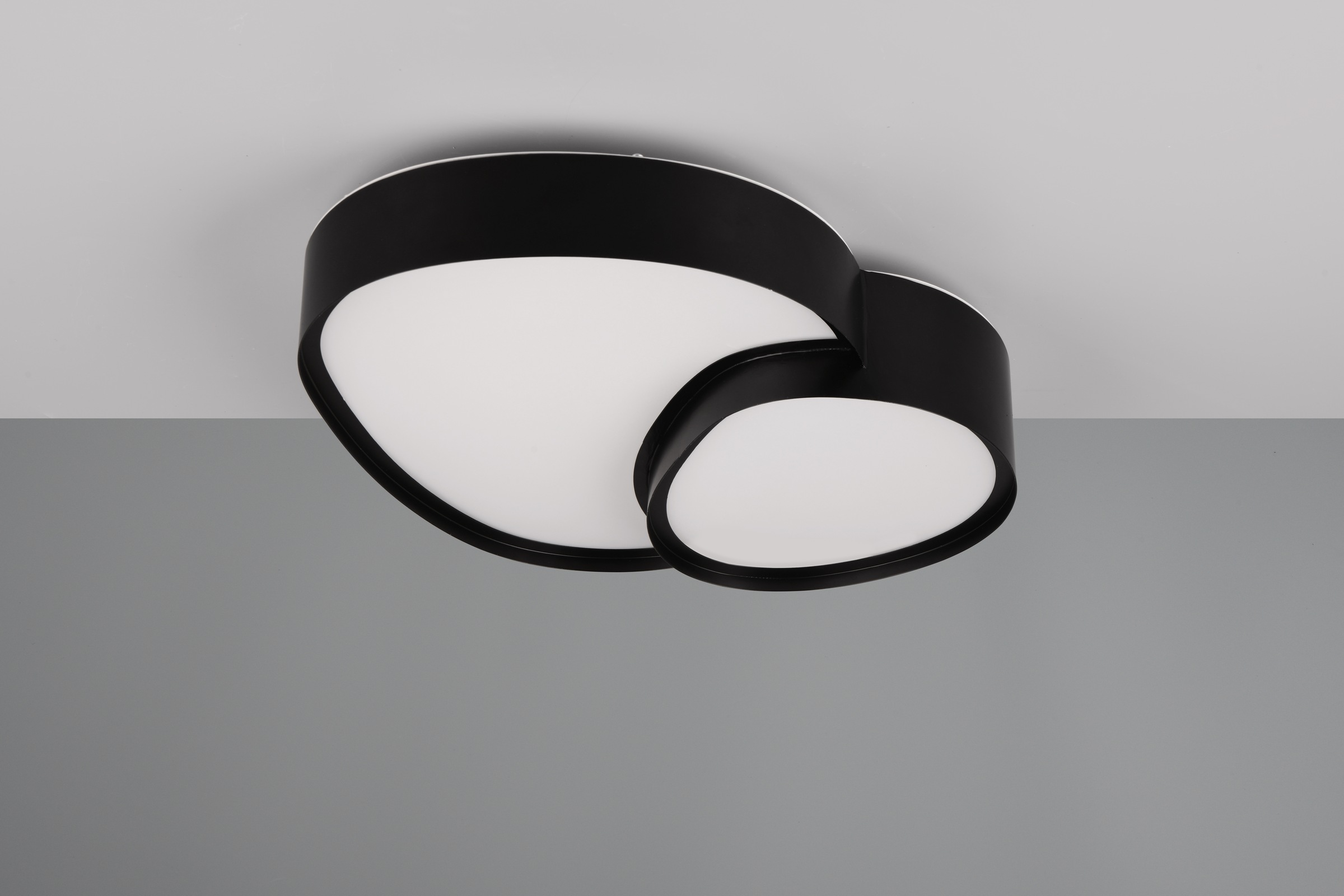 TRIO Leuchten LED Deckenleuchte »RISE, LED Deckenlampe 21W 2400 Lumen warmweiß bis kaltweiß 2700-6500K« LED-Board 1 Stk. warmweiß - kaltweiß Fernbedienung dimmbar Memoryfunktion Nachtlicht CCT Lichtfarbe wählbar