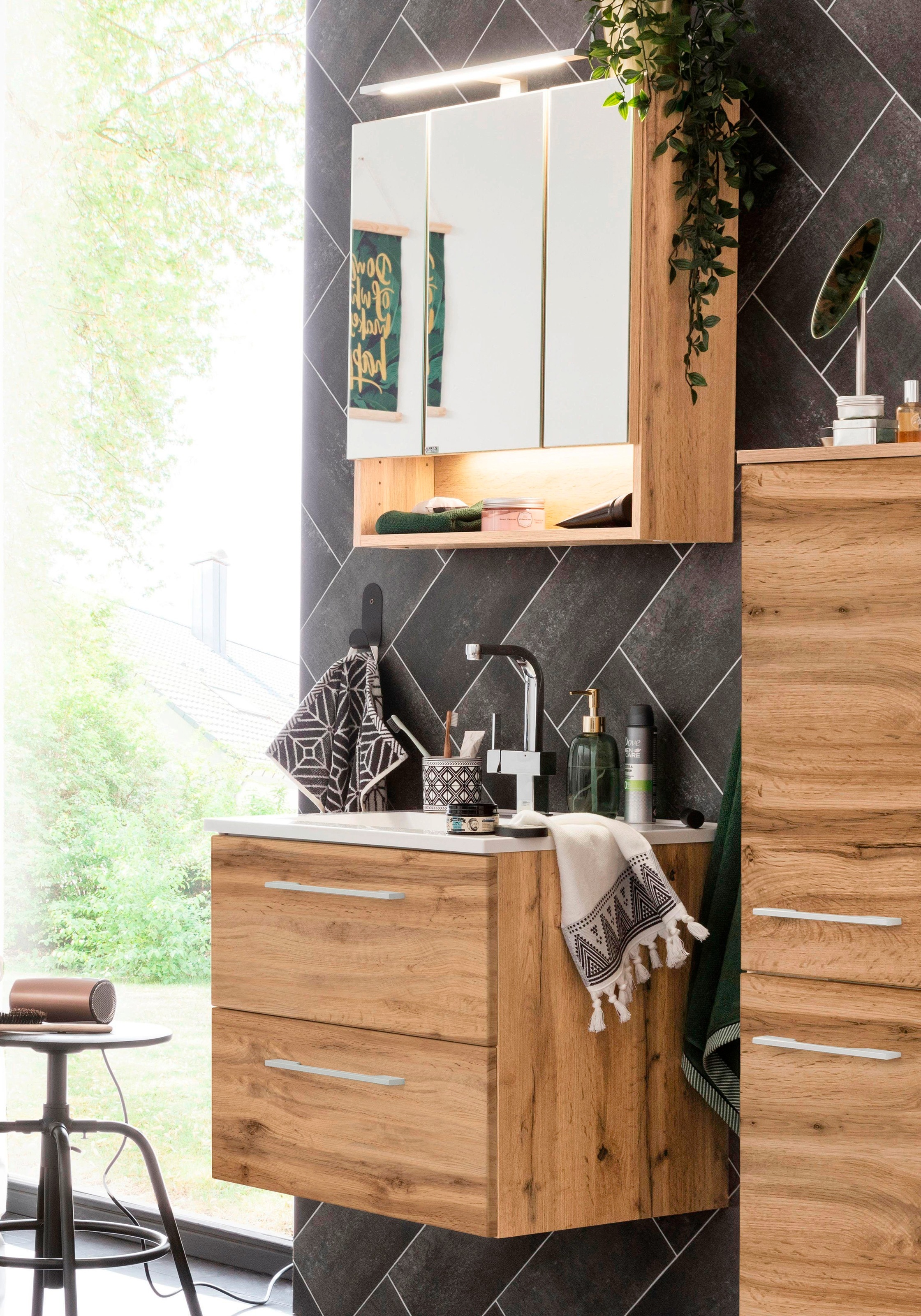 Thumbnail - welltime Badmöbel-Set "Soria" 2 Stk. tlg.