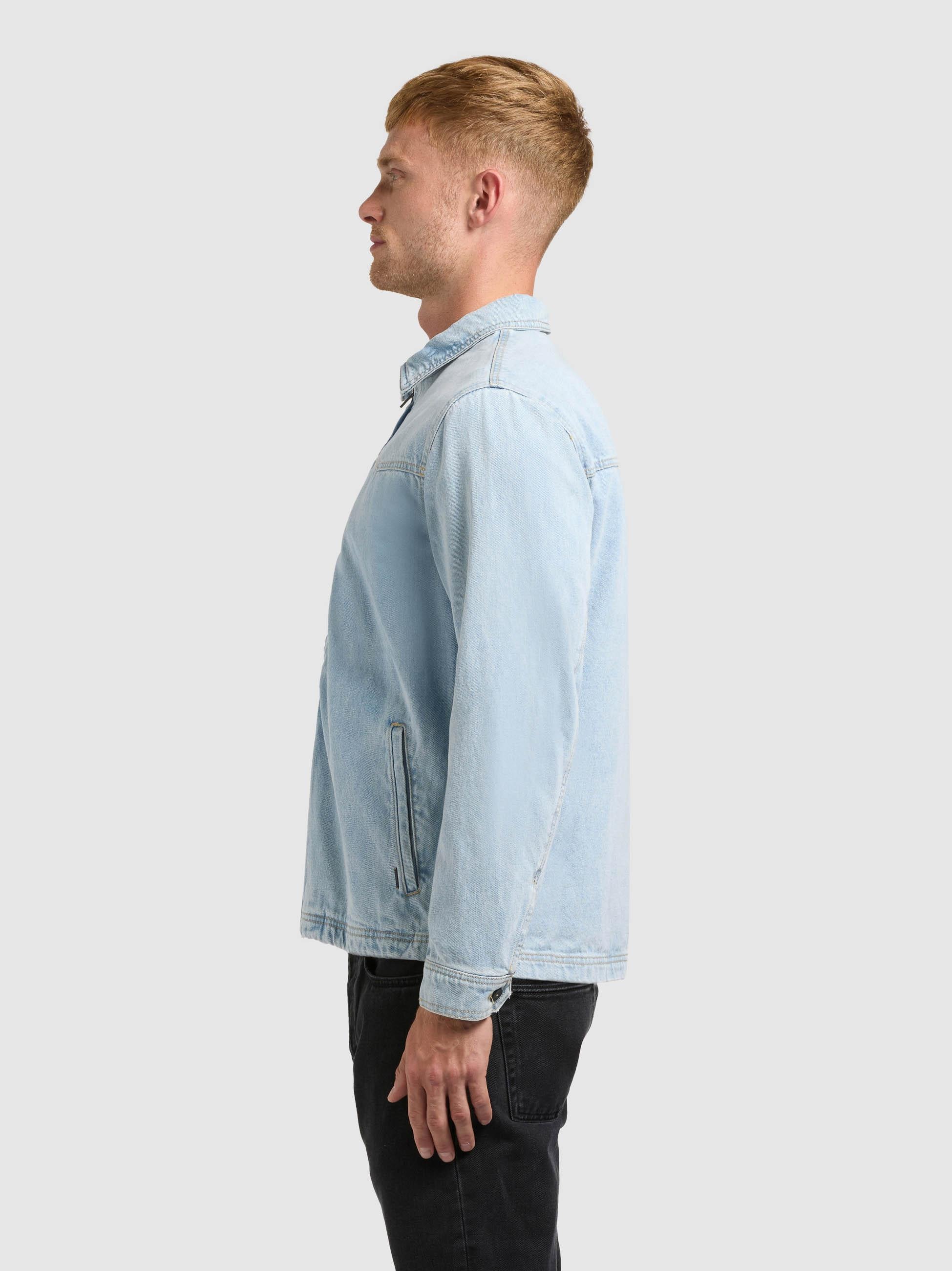 khujo Funktionsjacke »Reilly« 1 Stk. tlg. ohne Kapuze Jeansjacke für den Übergang