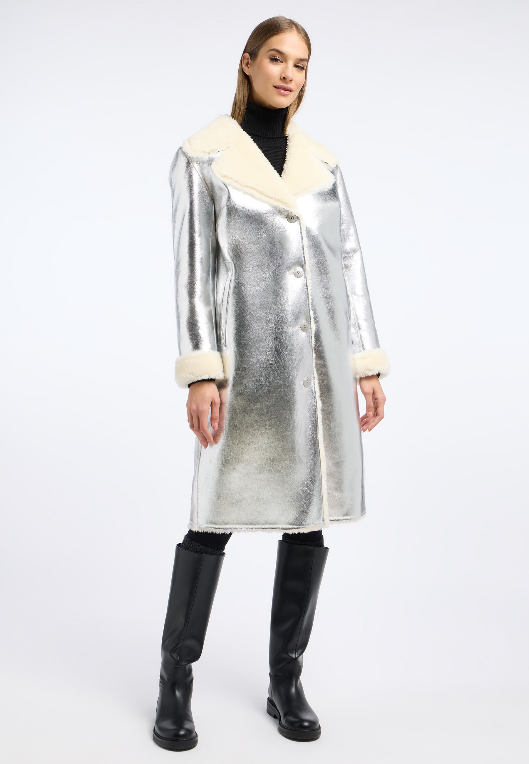Frieda & Freddies Fellimitatmantel "Fake Fur Coat / Airgirl" günstig online kaufen
