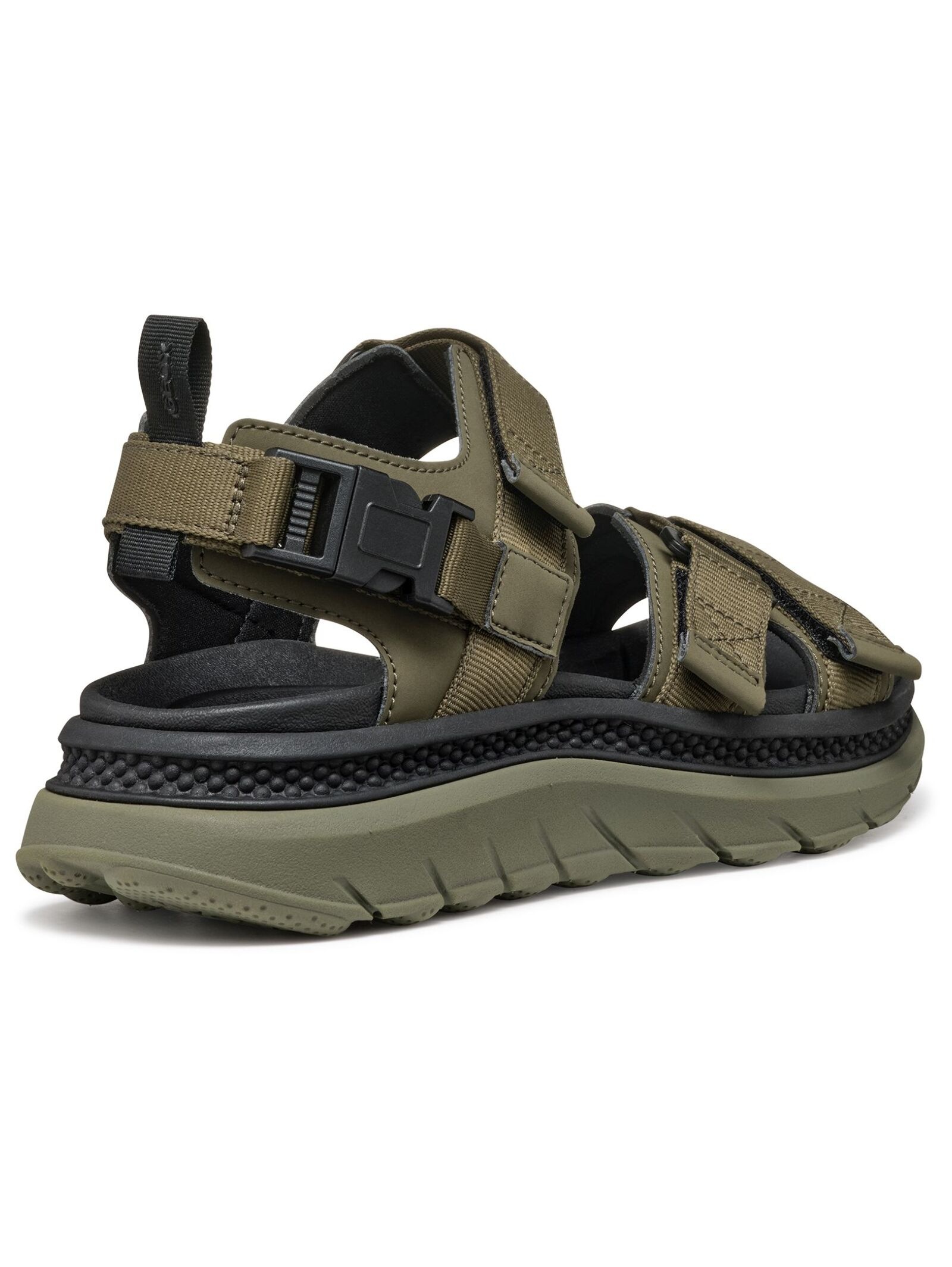 Geox Sandale »Geox Sandalen Lederimitat/Textil«