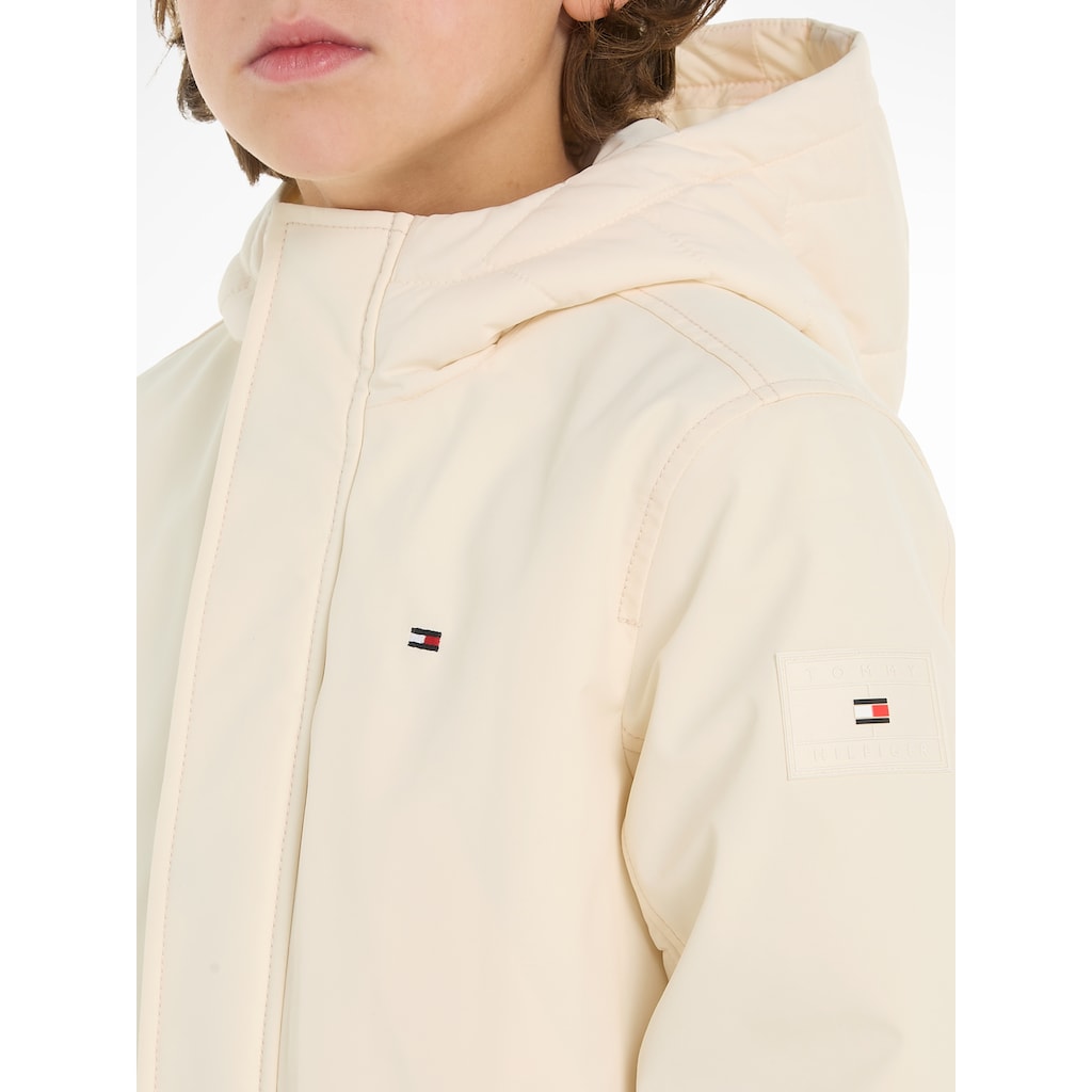 Tommy Hilfiger Parka »COATED PARKA«, mit Kapuze