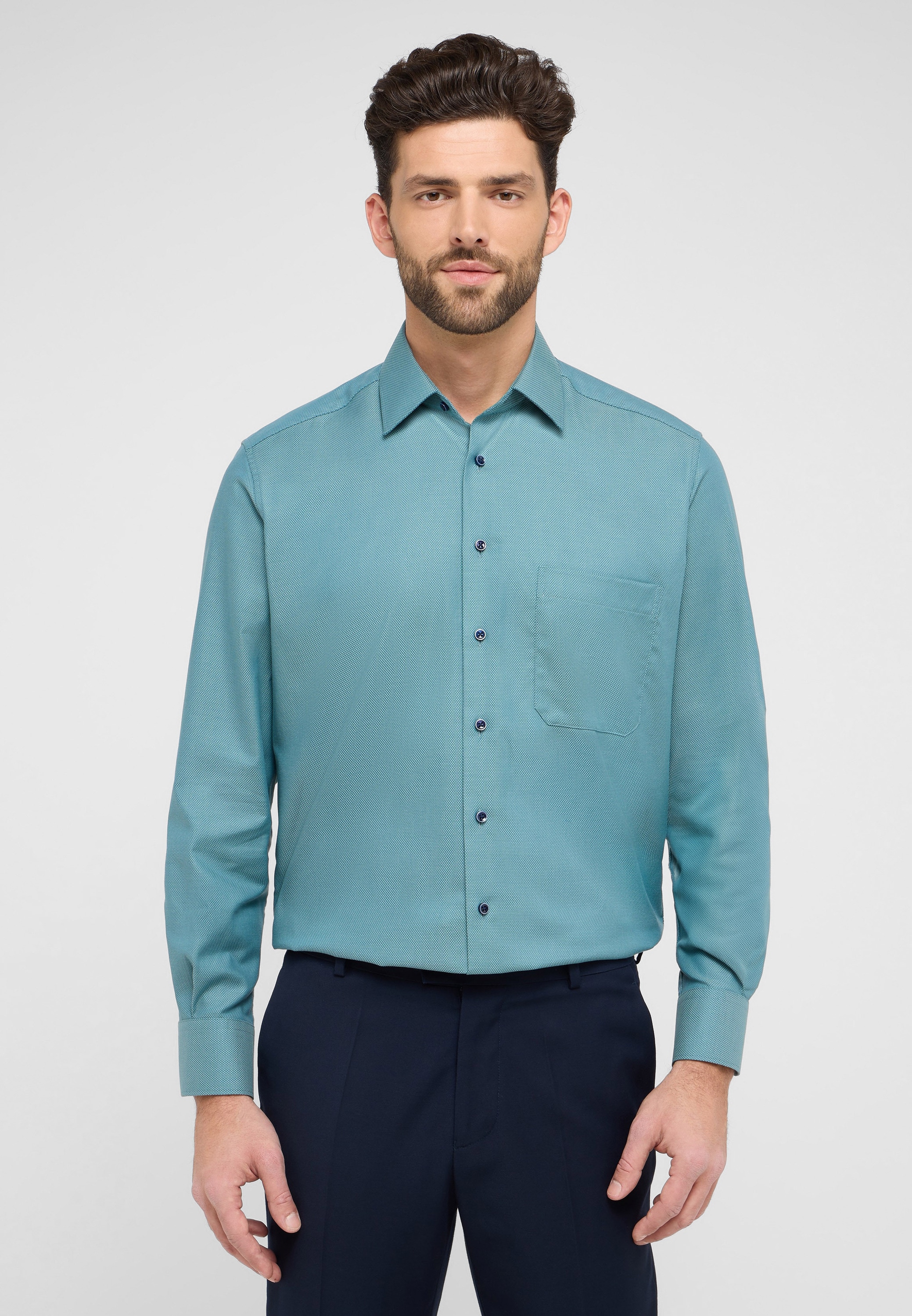Eterna Langarmhemd "COMFORT FIT", NON IRON (bügelfrei) günstig online kaufen