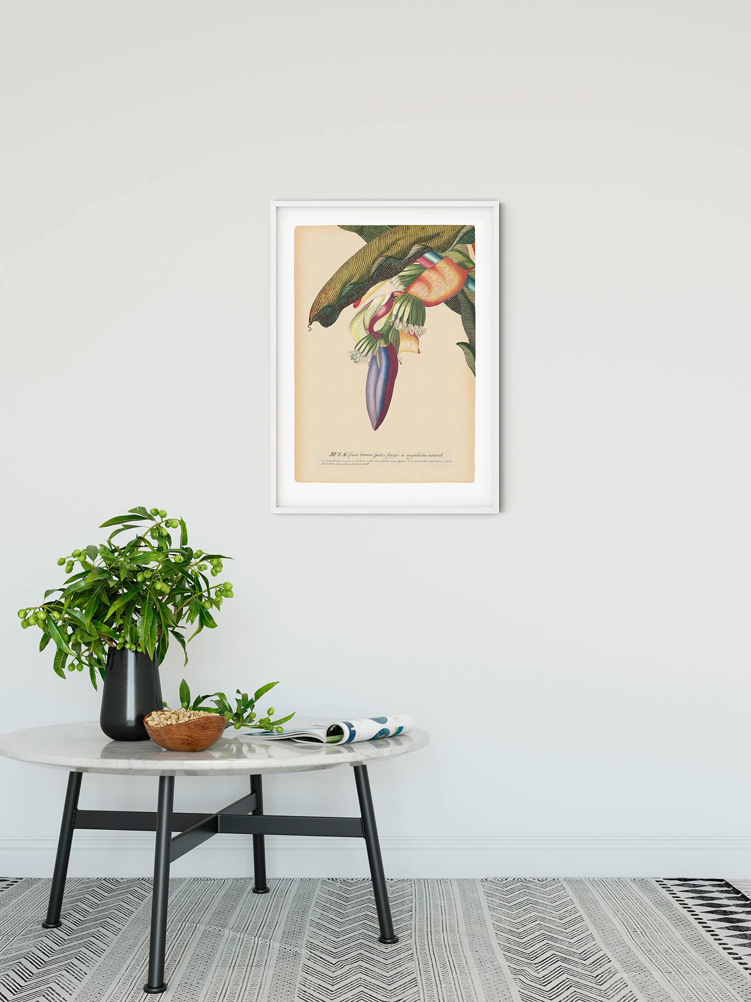 Komar Bild "Banana Heart" Natur 1 Stk. tlg. Wandbild zur Dekoration - ohne günstig online kaufen