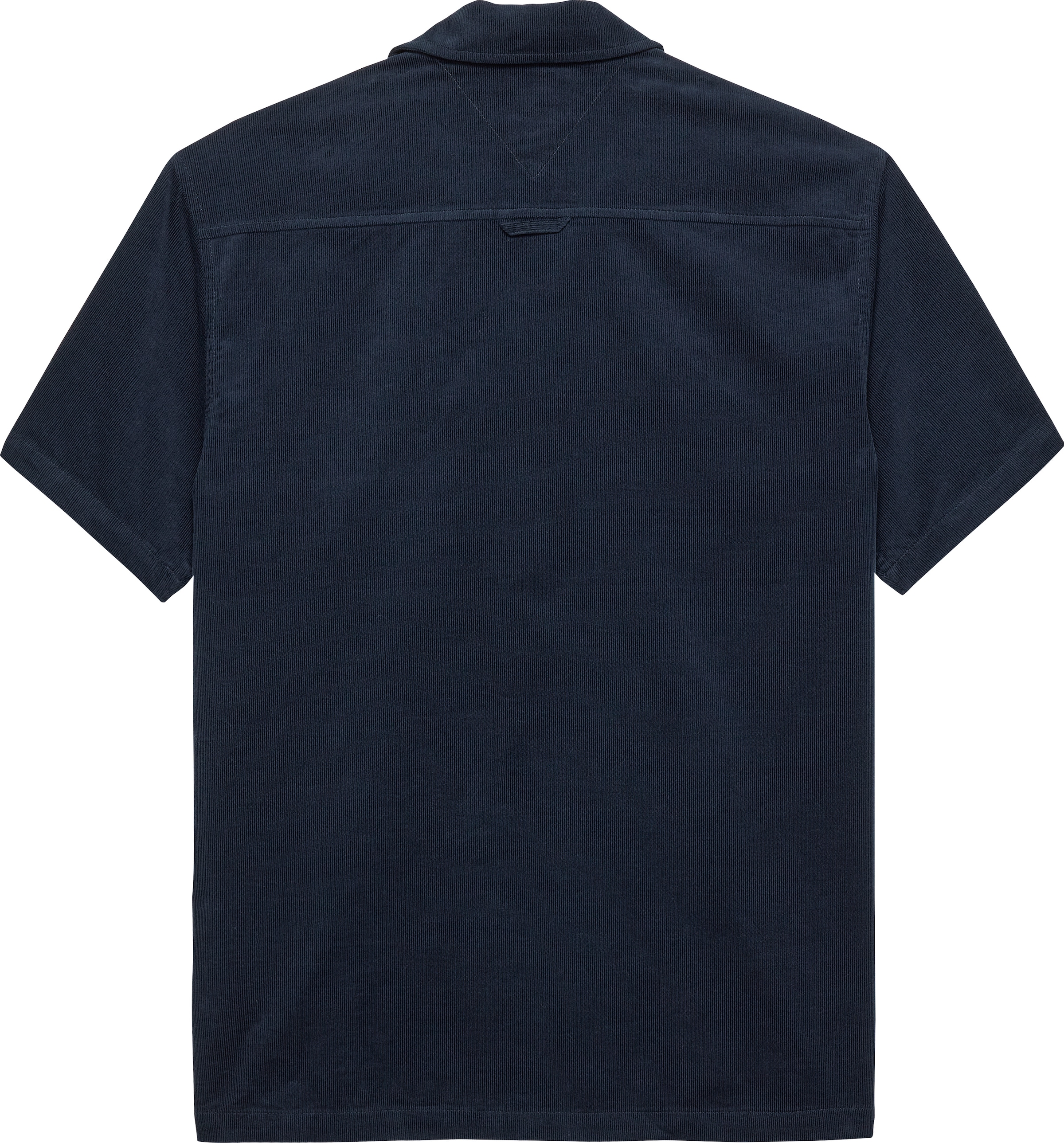 Tommy Jeans Kurzarmhemd »TJM CORD REG CAMP SHIRT«, Mit Rundhalsausschnitt