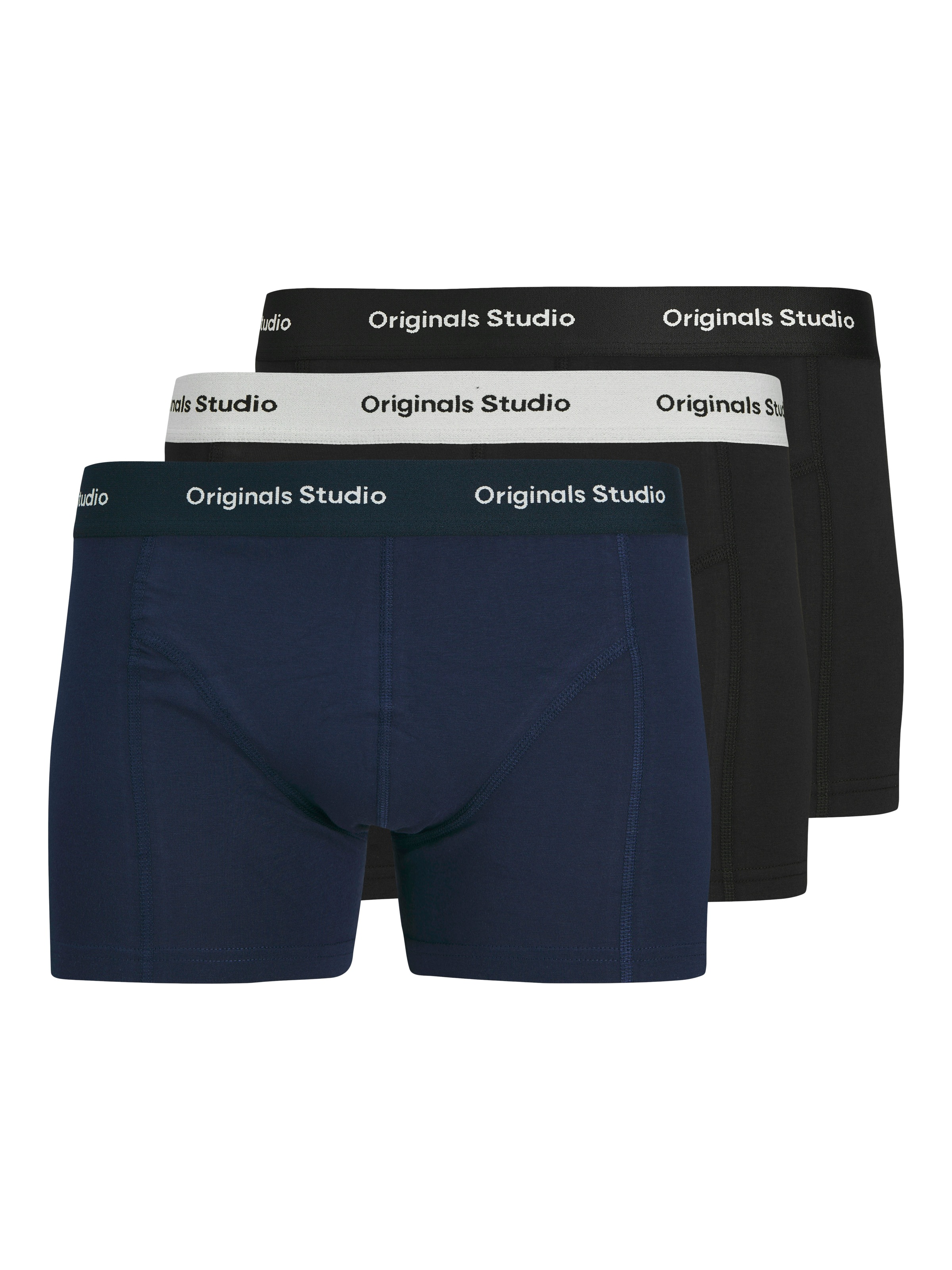Jack & Jones Trunk »JACVESTERBRO SOLID TRUNKS 3 PACK NOOS«, (Packung, 3 St.)