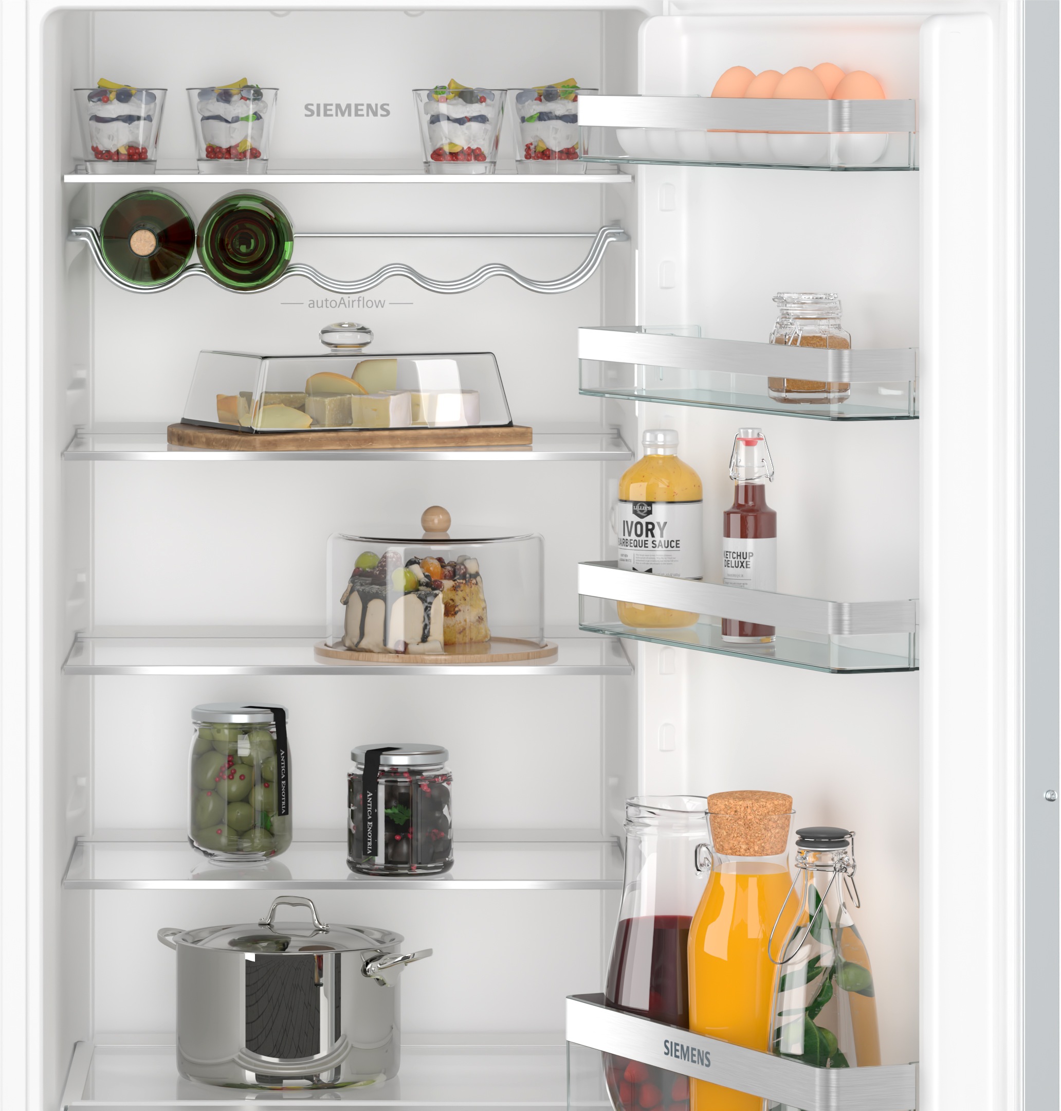 SIEMENS Einbaukühlschrank iQ300 "KI41RVFE0" 122,1 cm hoch 54,1 cm breit günstig online kaufen