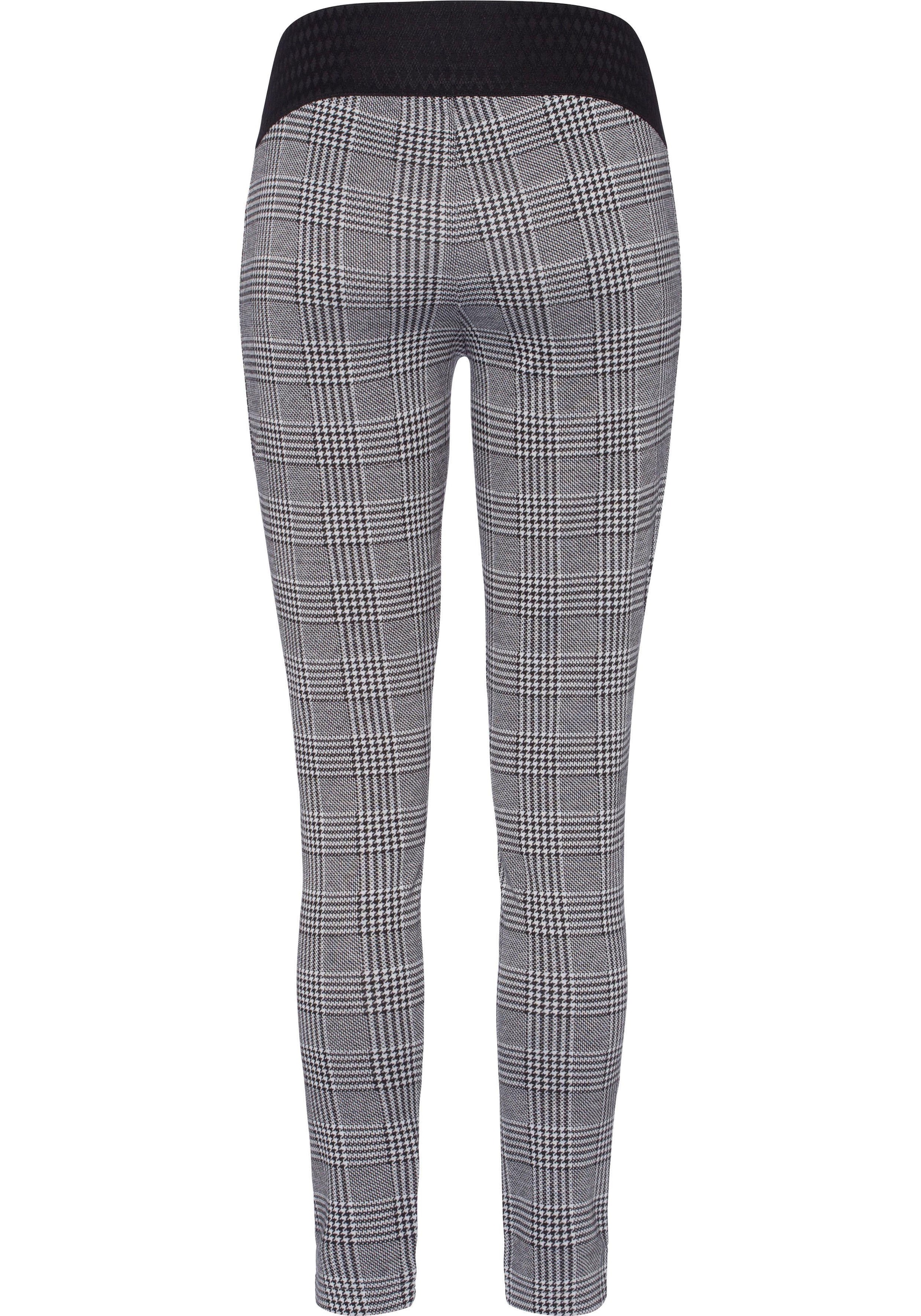 Buffalo Leggings, im Glencheck-Design, elastisch, modisch
